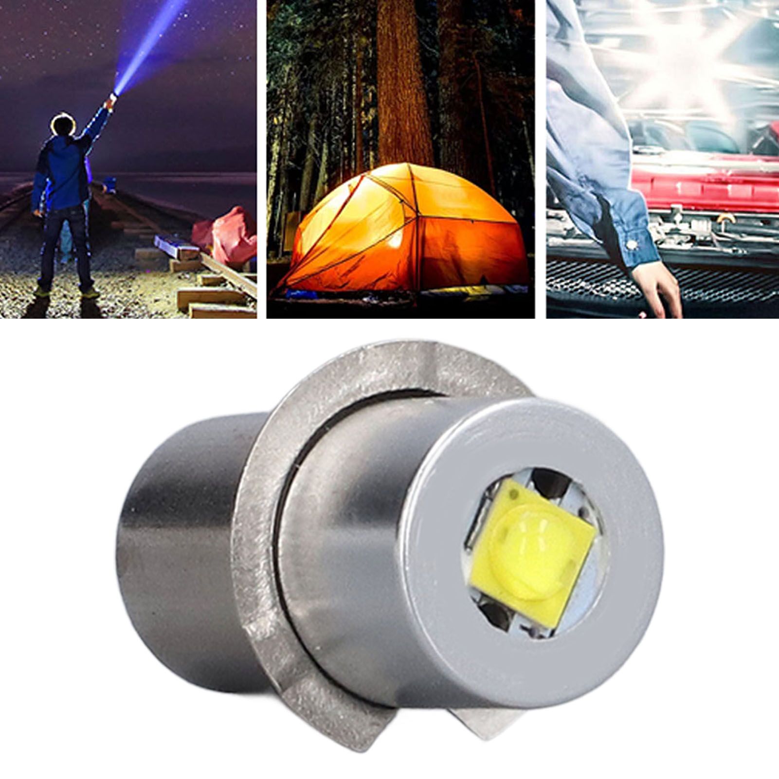 LED Bulb High Brightness White Light 4.5V 3W Long Service Life Flashlight view 12
