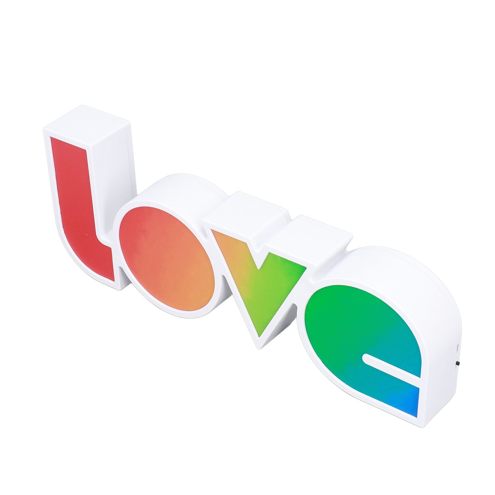 Love Letter Night Light Hangable Decorative Desktop LED Neon Lamp for Wedding view 8