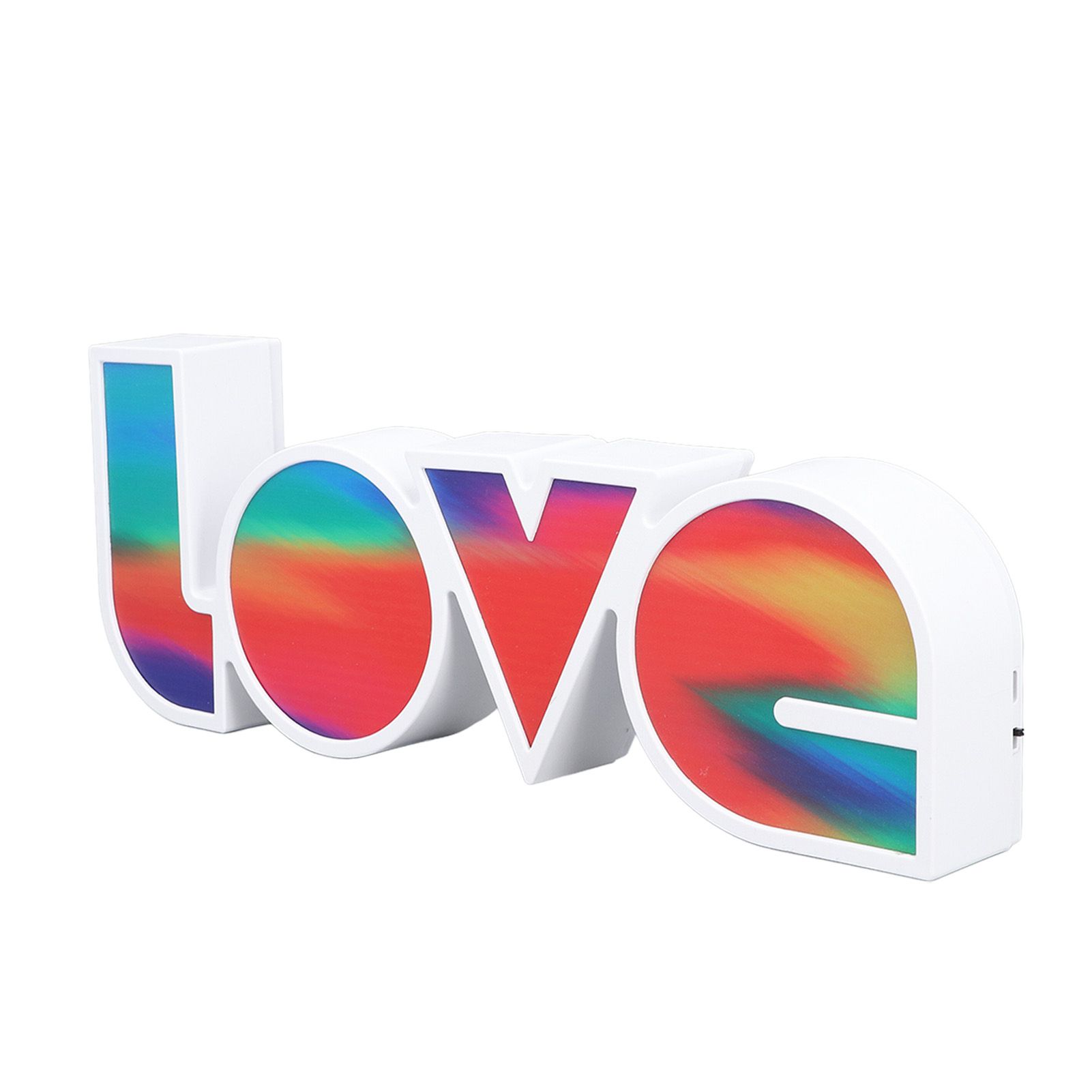 Love Letter Night Light Hangable Decorative Desktop LED Neon Lamp for Wedding view 8
