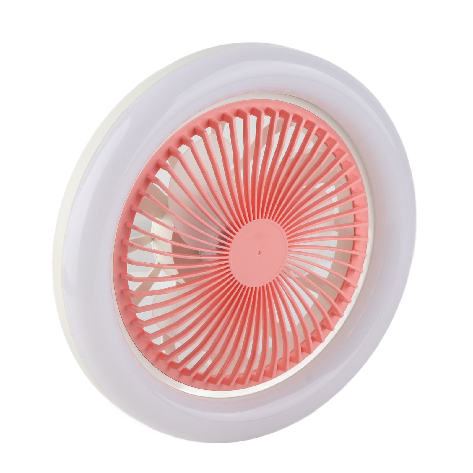 Ceiling Fan Light Small E27 30W Silent Adjustable LED Fan Lamp for Kids Room view 2