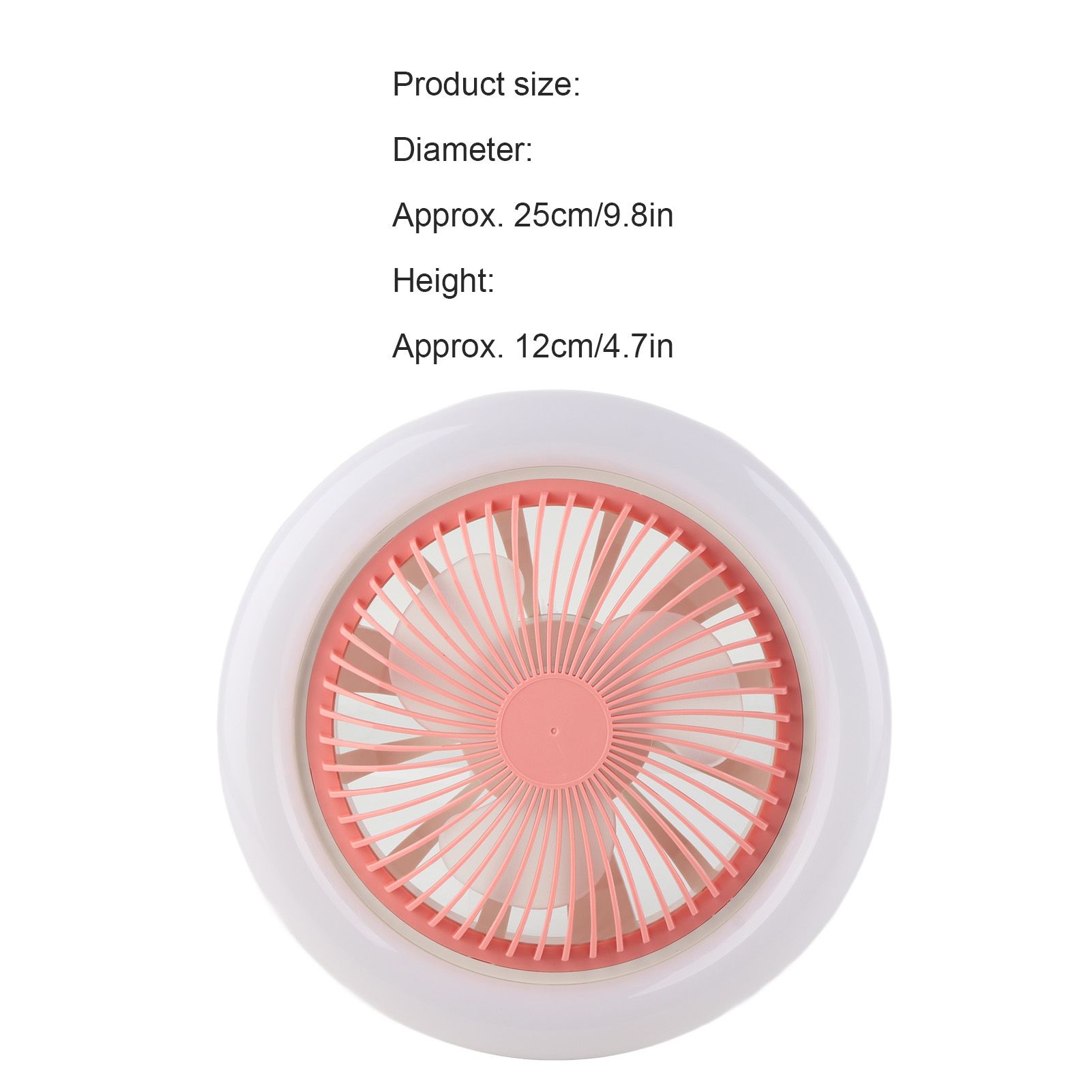 Ceiling Fan Light Small E27 30W Silent Adjustable LED Fan Lamp for Kids Room view 13
