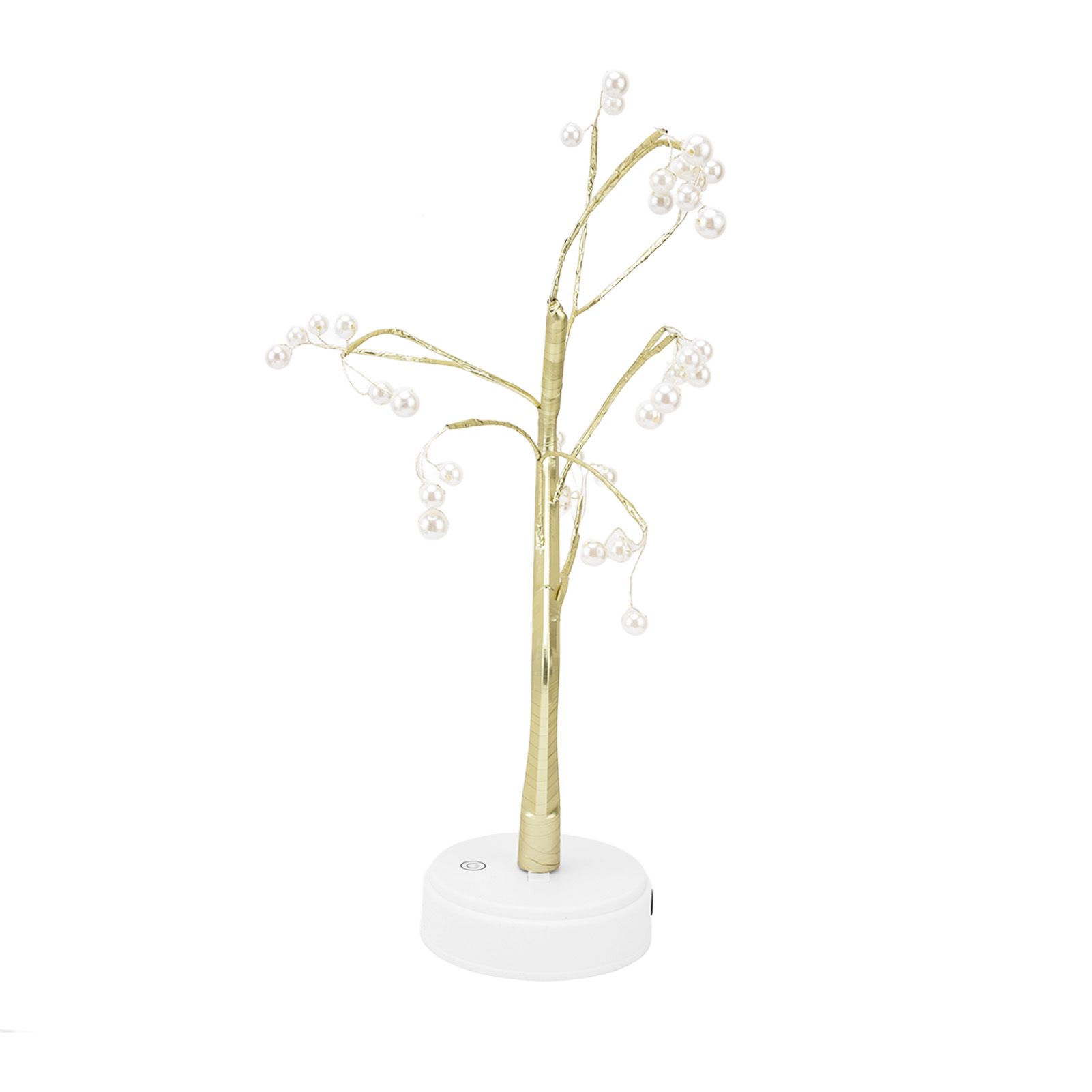 Tabletop Bonsai Tree Lamp Adjustable Safe Use Stable Night Light with Copper view 7