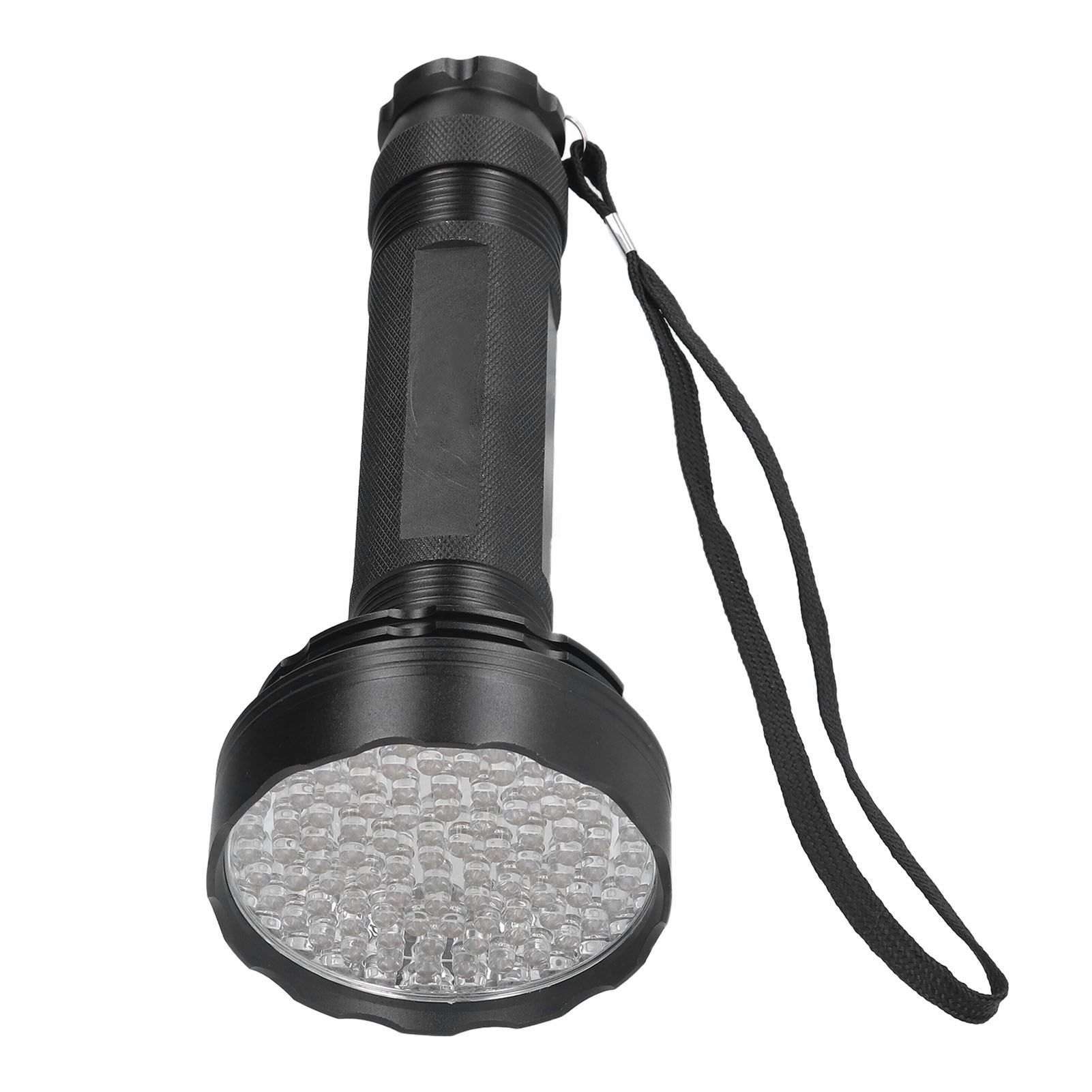 UV Flashlight 100 LED Beads 395nm Easy Use Excellent Performance Anti Slip view 8