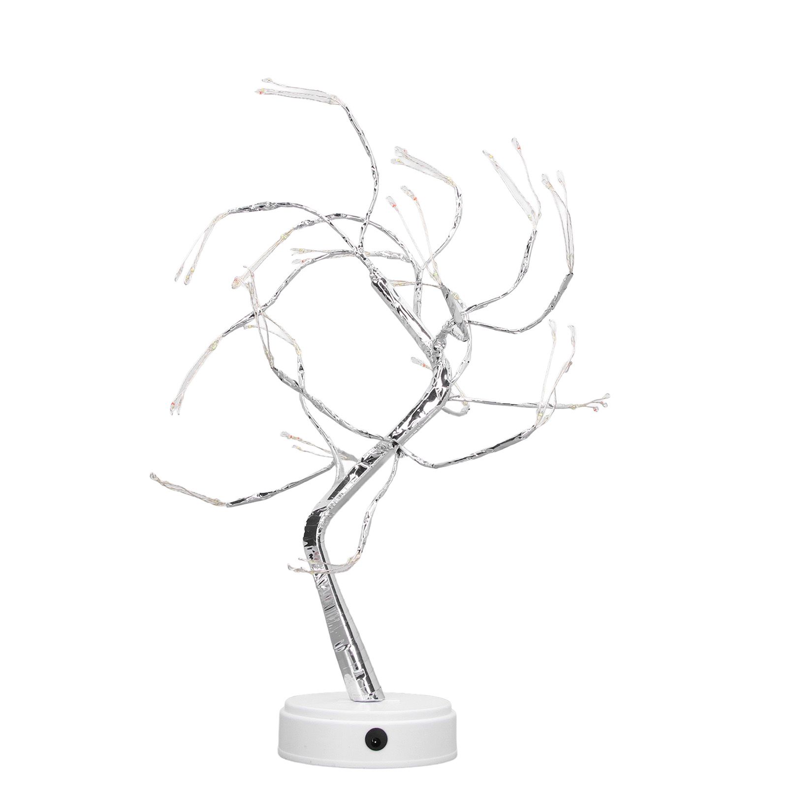 LED Copper Wire Light Decorative Artificial Branch Light Touch Switch Night view 2