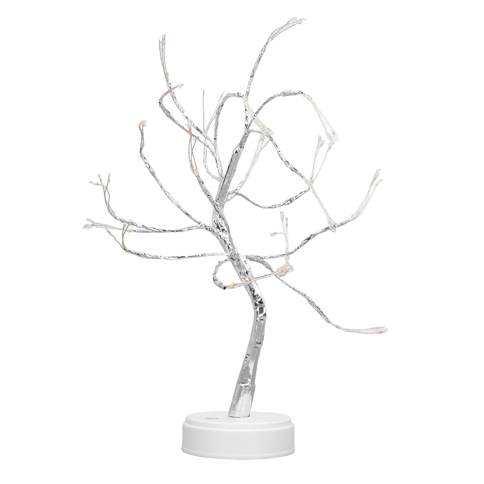 LED Copper Wire Light Decorative Artificial Branch Light Touch Switch Night view 4