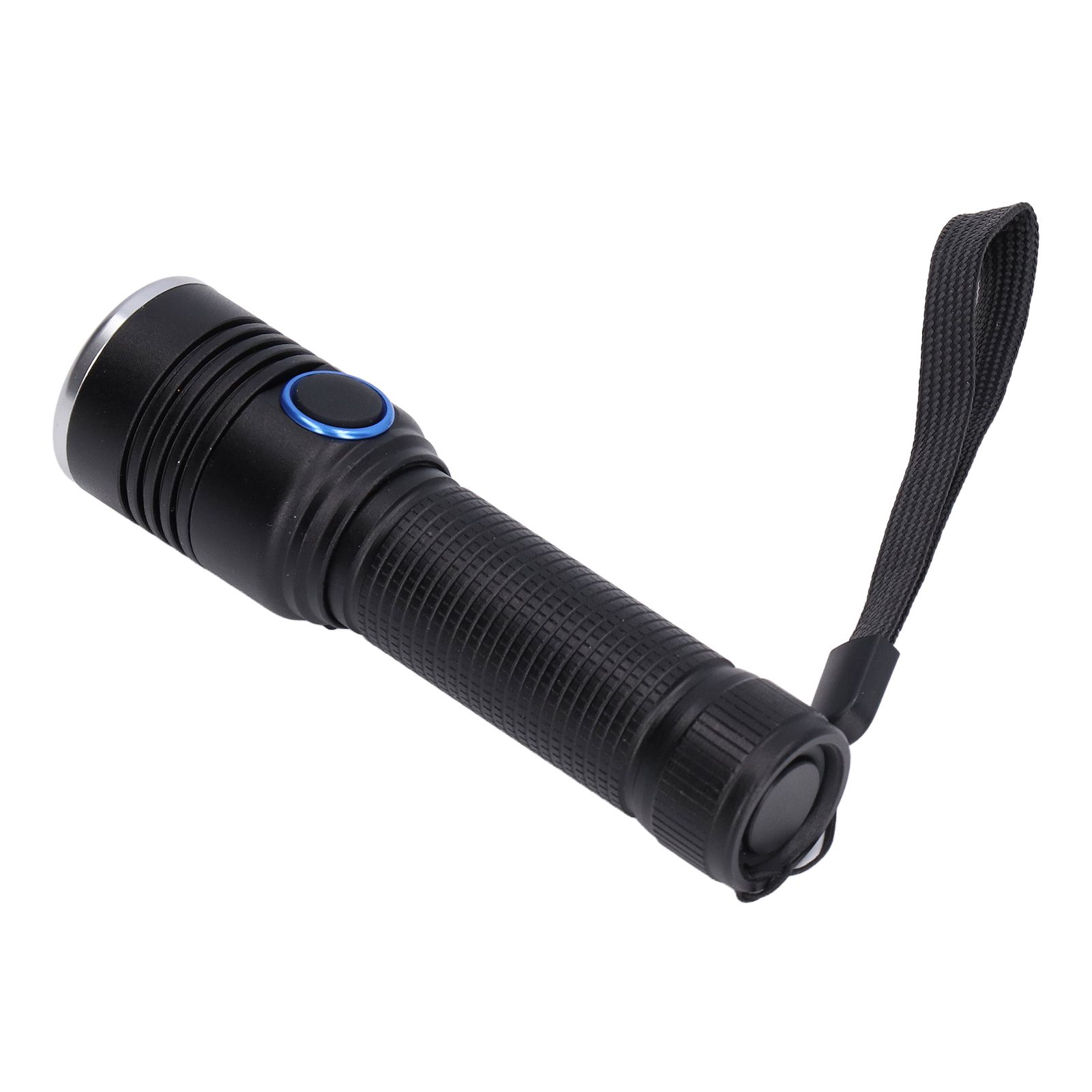 LED Flashlight Telescopic Zoom Protective Function Aluminum Alloy Barrel view 3
