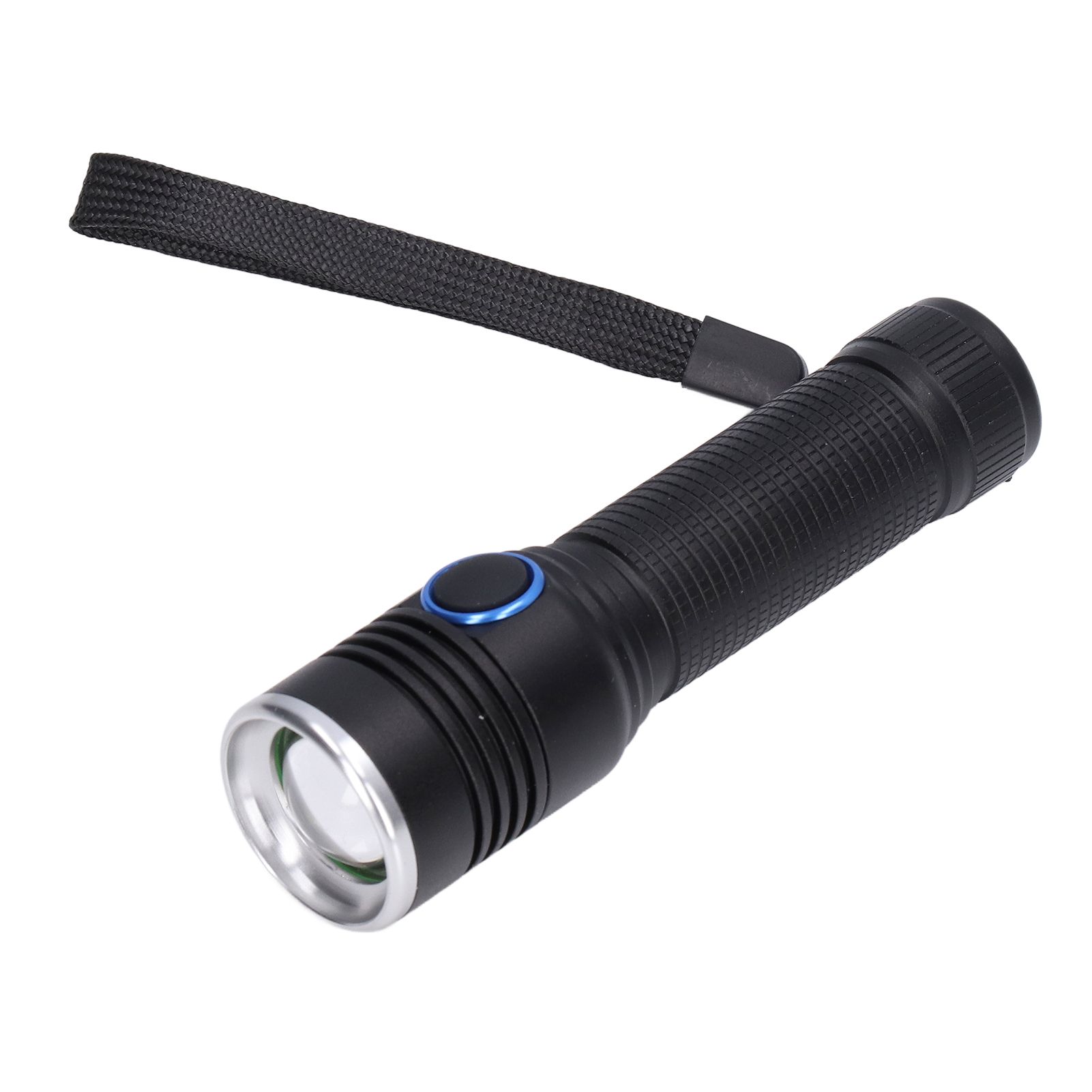 LED Flashlight Telescopic Zoom Protective Function Aluminum Alloy Barrel view 7