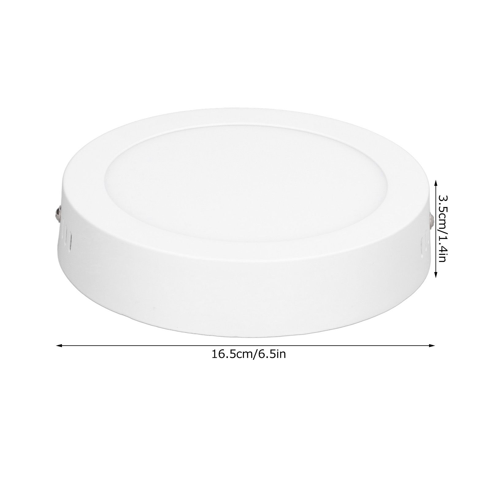 LED Ceiling Light 12W High Brightness Soft Light Ultra Thin 6500K White Light view 13
