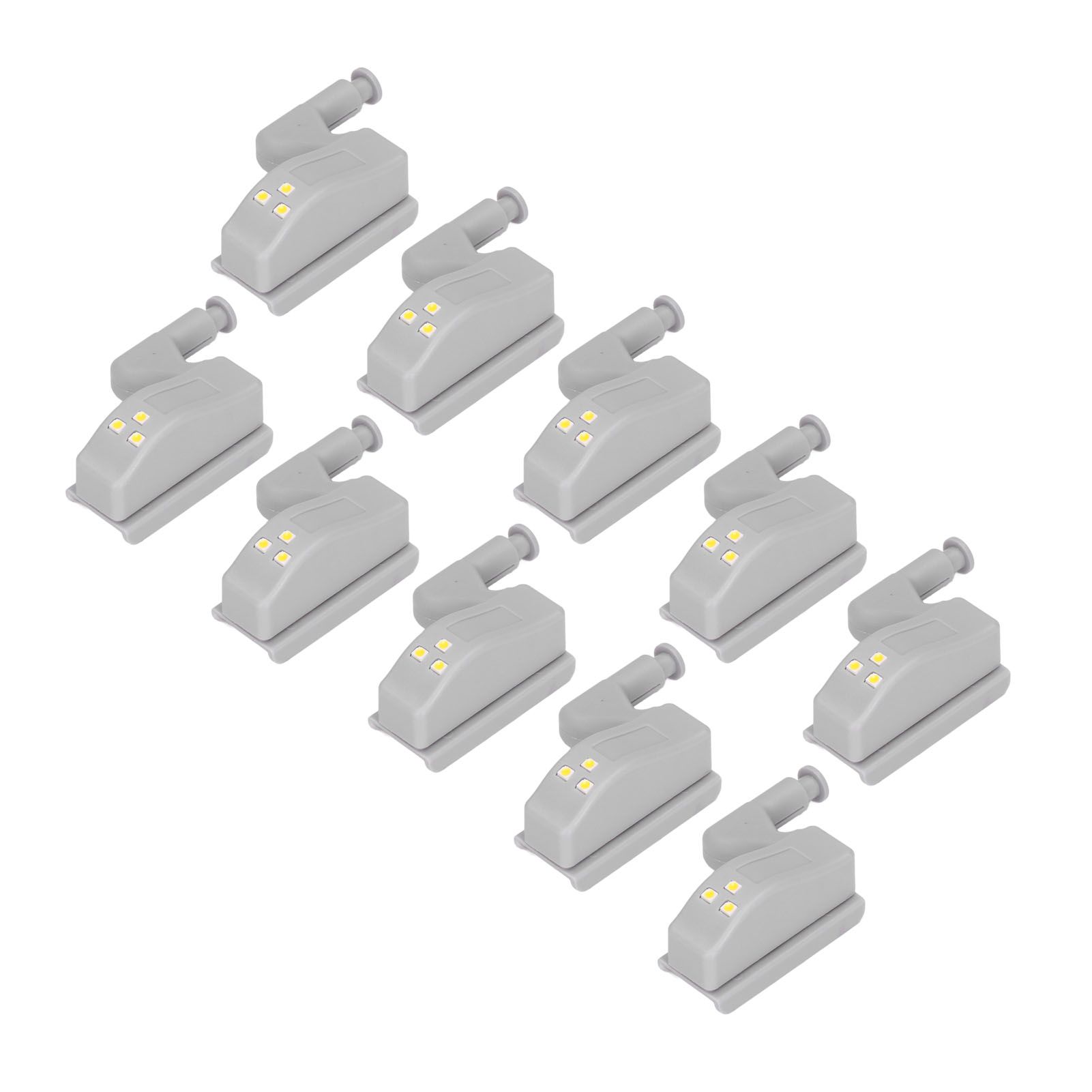10pcs LED Cabinet Inner Hinge Sensor Light Bedroom Closet Wardrobe Cupboard view 3