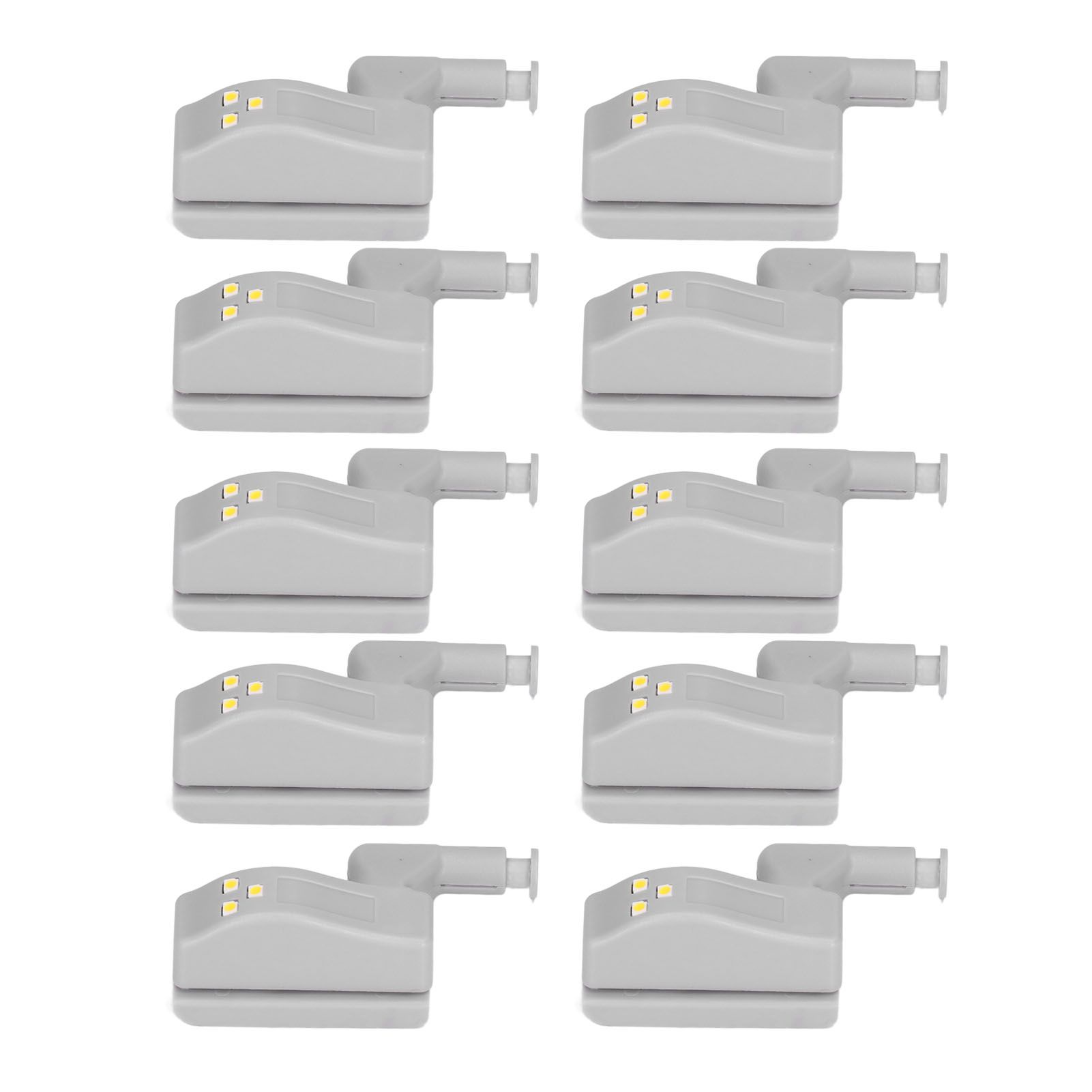 10pcs LED Cabinet Inner Hinge Sensor Light Bedroom Closet Wardrobe Cupboard view 6