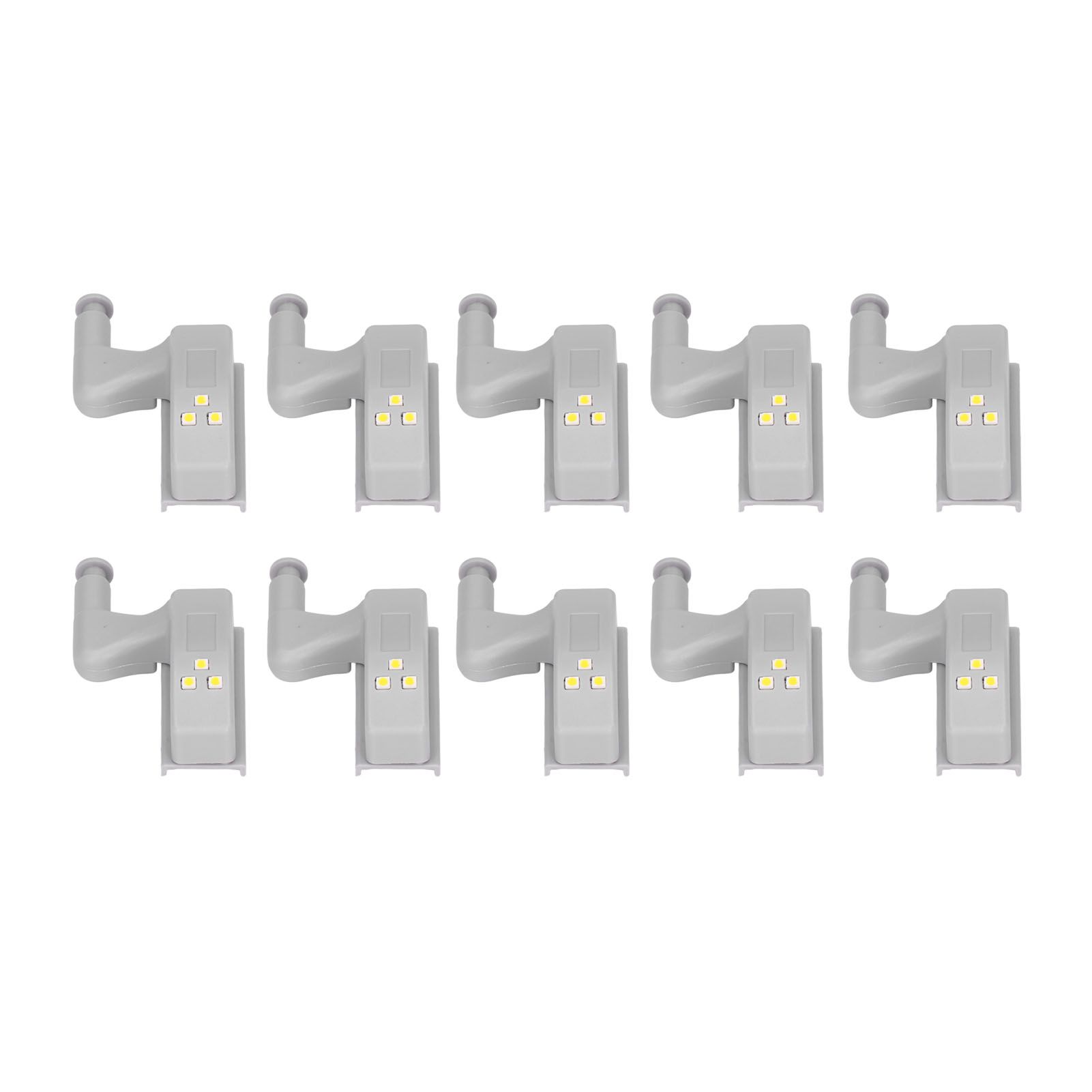 10pcs LED Cabinet Inner Hinge Sensor Light Bedroom Closet Wardrobe Cupboard view 9