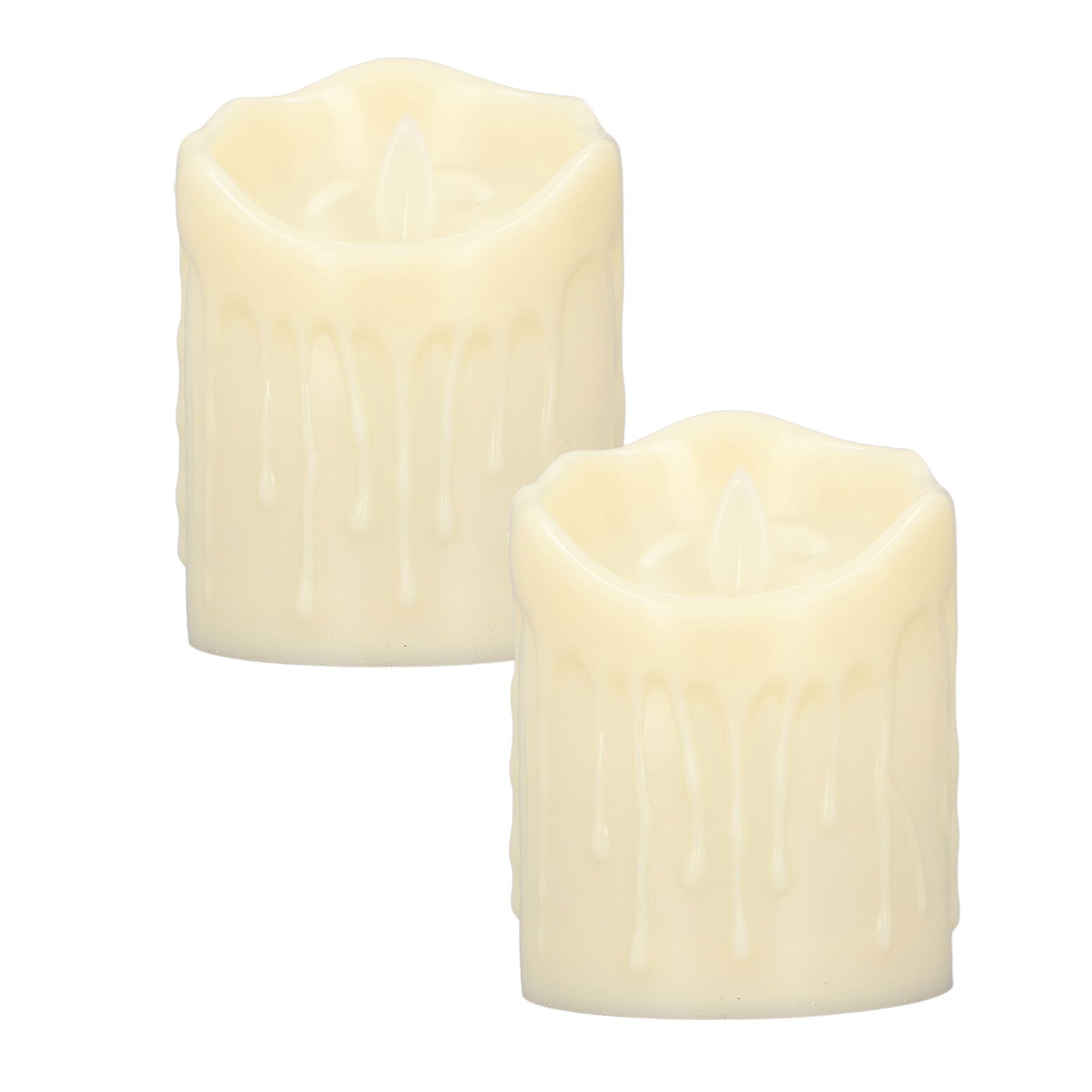 2pcs Flameless Candles Lamp Simulation LED Candle Light for Dating Wedding view 2