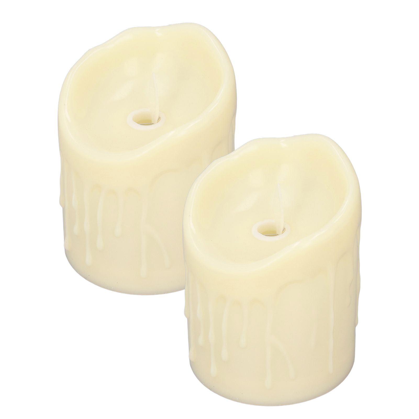 2pcs Flameless Candles Lamp Simulation LED Candle Light for Dating Wedding view 3