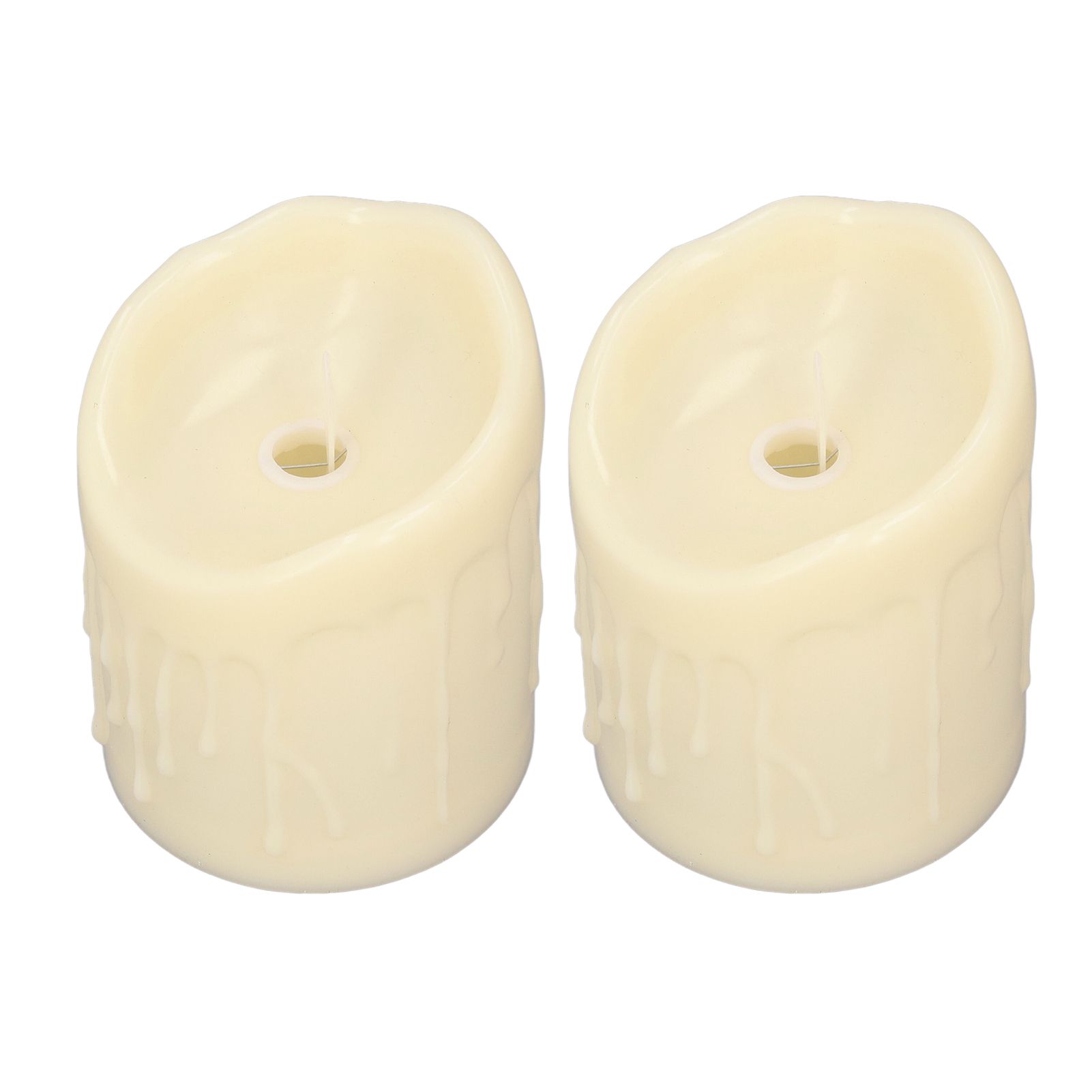 2pcs Flameless Candles Lamp Simulation LED Candle Light for Dating Wedding view 4