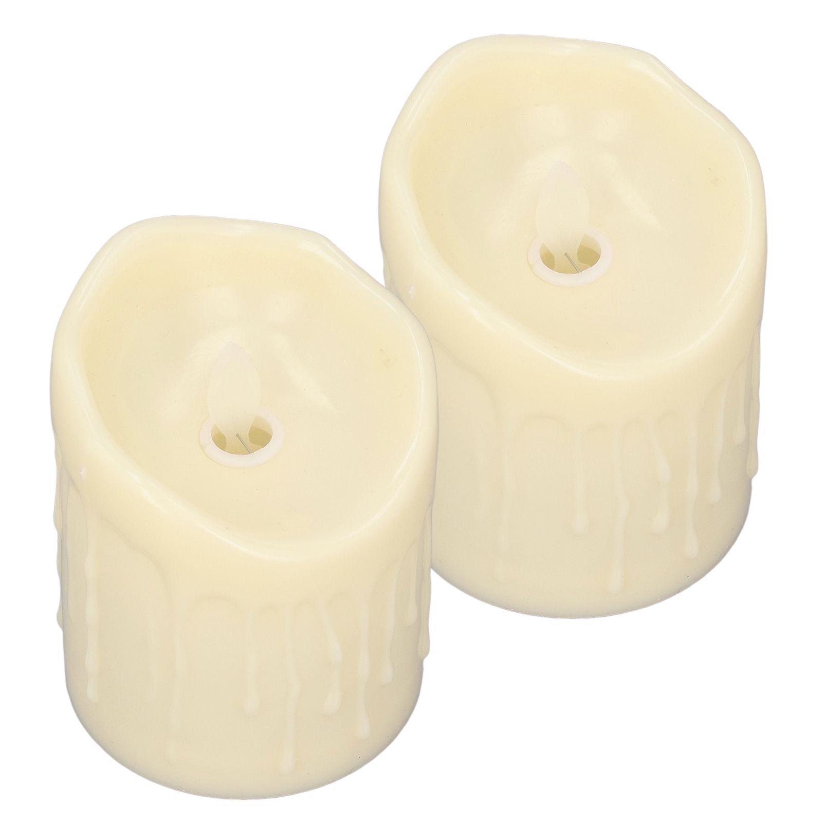 2pcs Flameless Candles Lamp Simulation LED Candle Light for Dating Wedding view 5