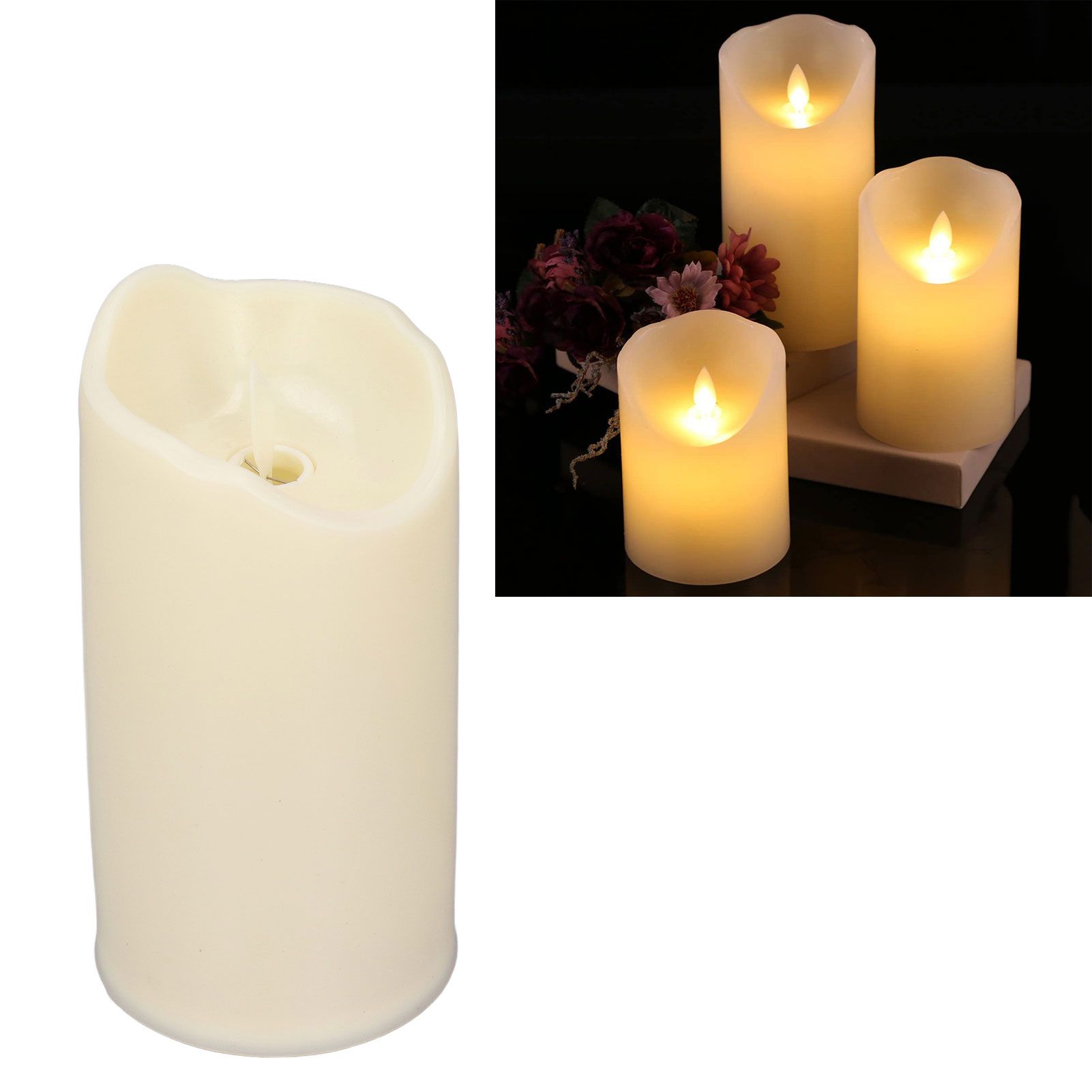 Flameless Candle LED Candlestick Electric Light Home Decoration for Party view 11