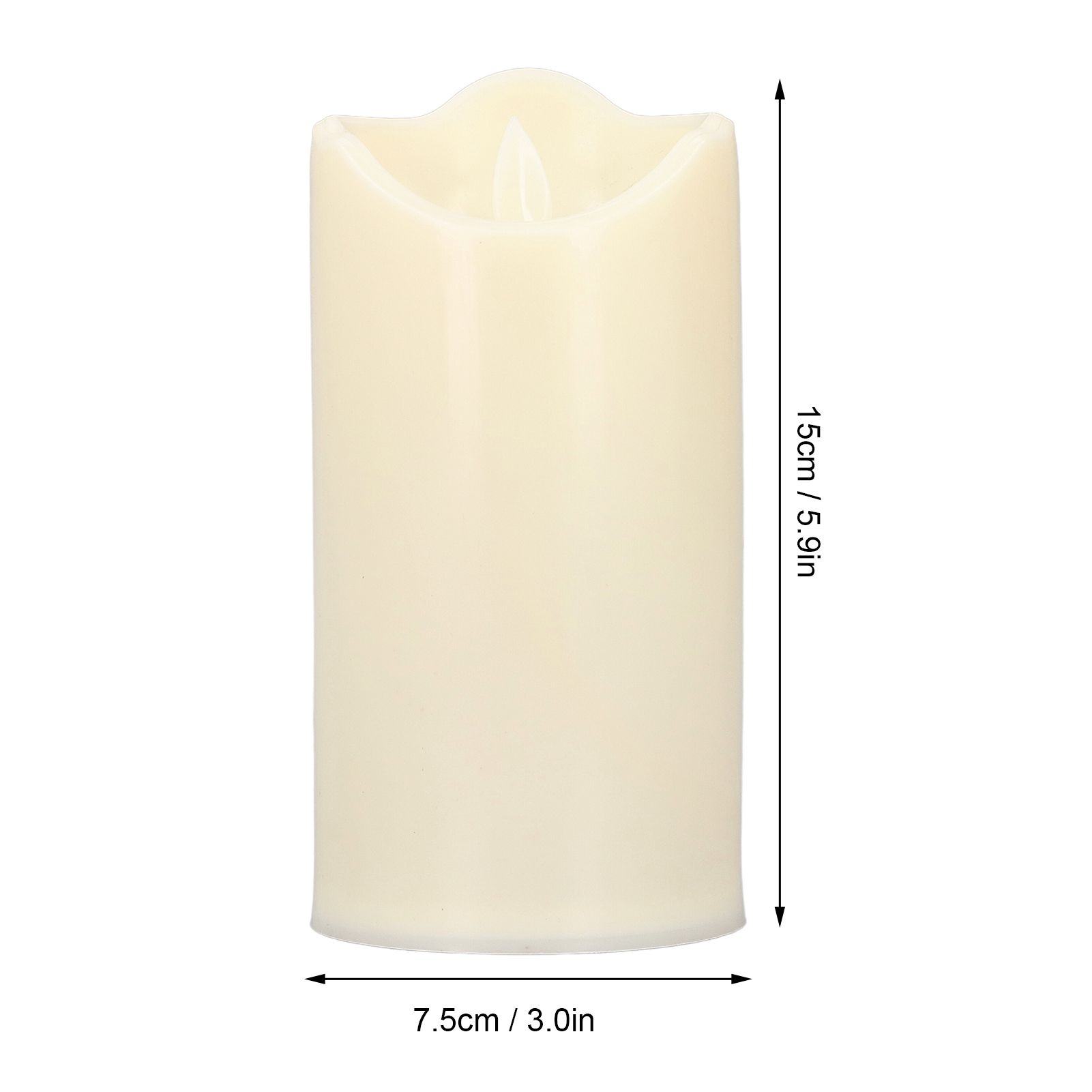 Flameless Candle LED Candlestick Electric Light Home Decoration for Party view 13