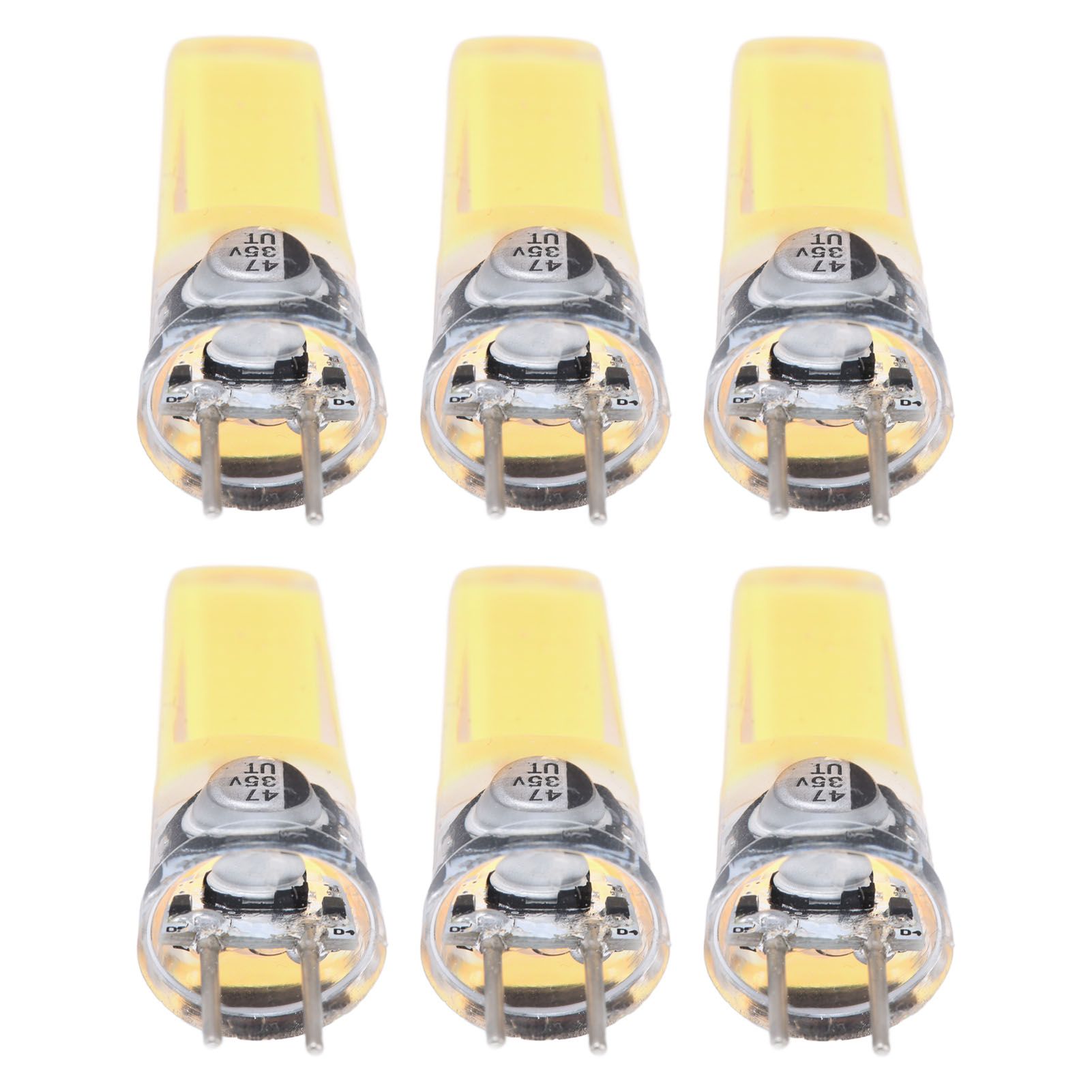 6PCS GY6.35 Bulb 5W COB Light Bulb 500lm Silicone Ceiling Lamp Bulb for Living view 4