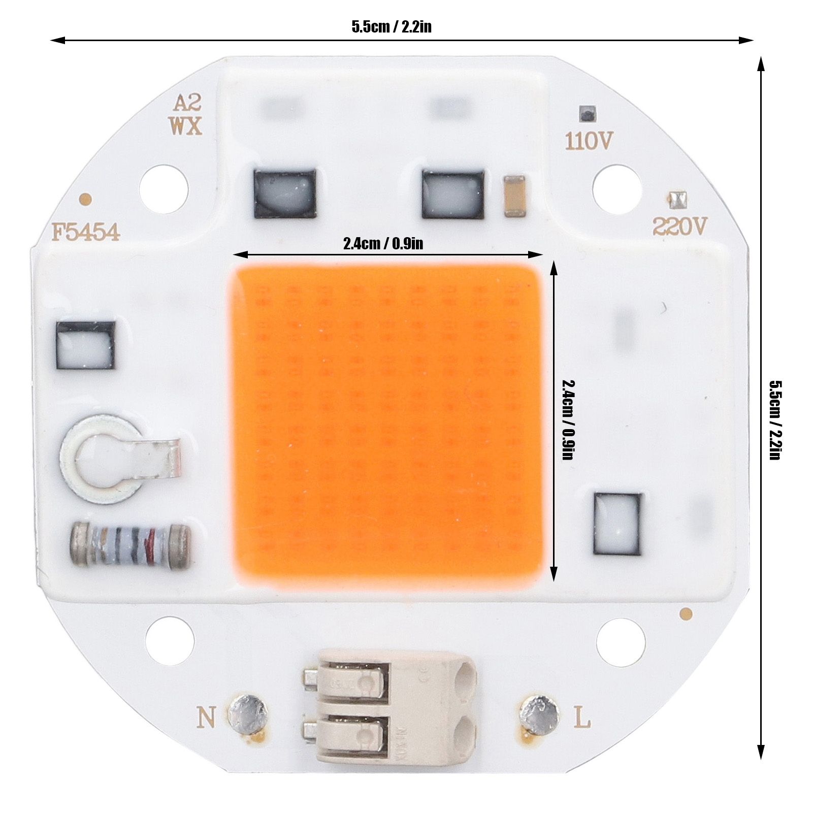 High Power LED Chip Plant Grow Light 380‑800NM COB Lamp Beads Drive Free for view 15