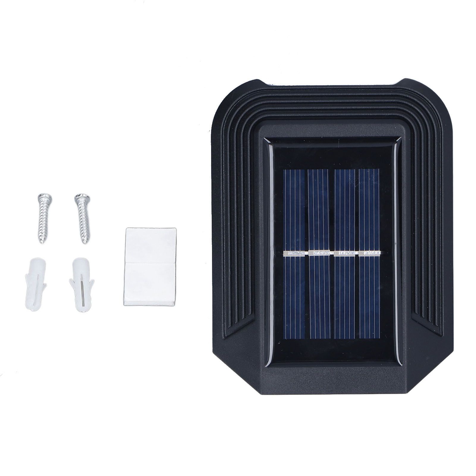 Outdoor Solar Wall Lights Outside Exterior Light Fixture 6LED IP65 Protection