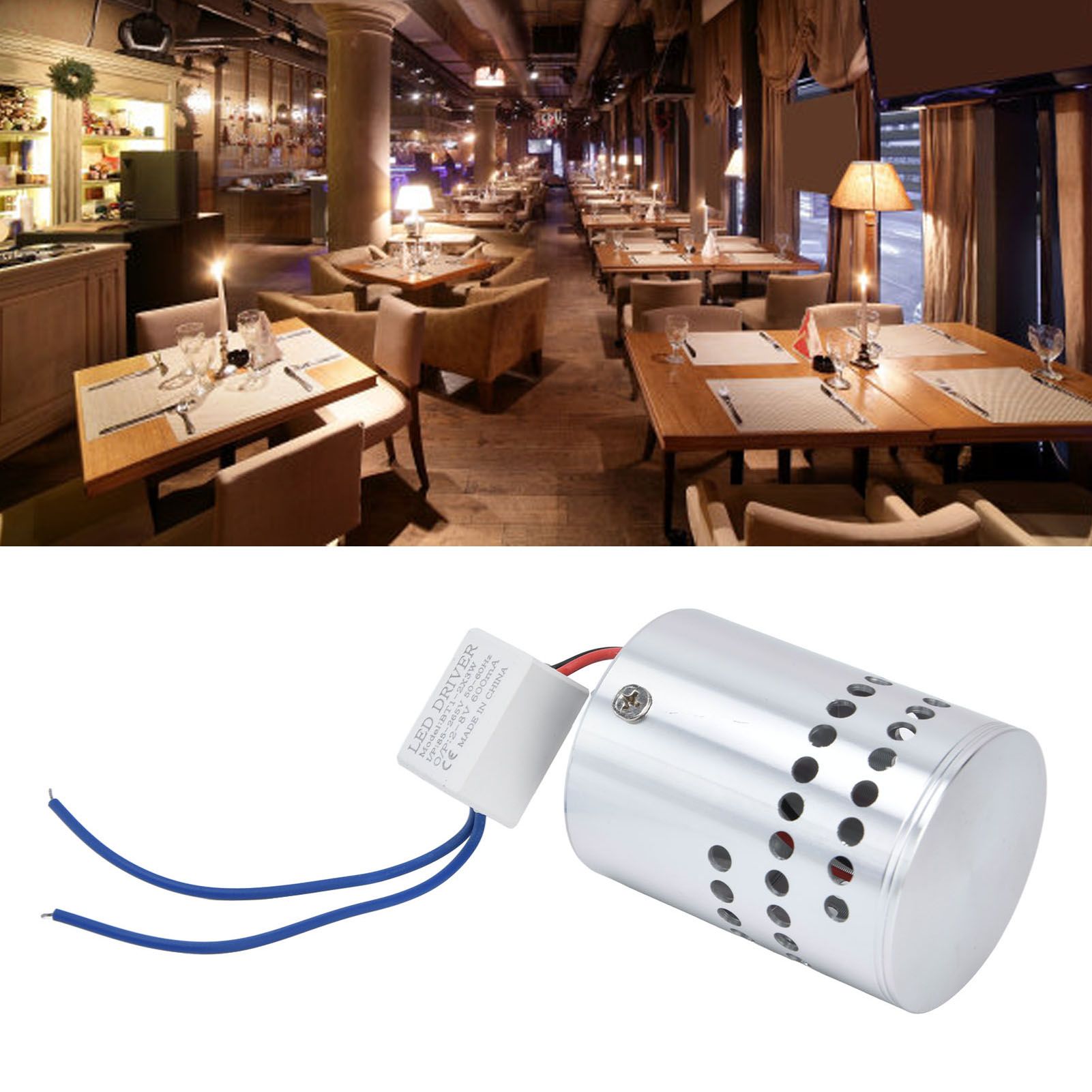 Modern Spiral Hole LED Wall Lamp High Color Rendering Index 3W Spiral Lamp for view 12
