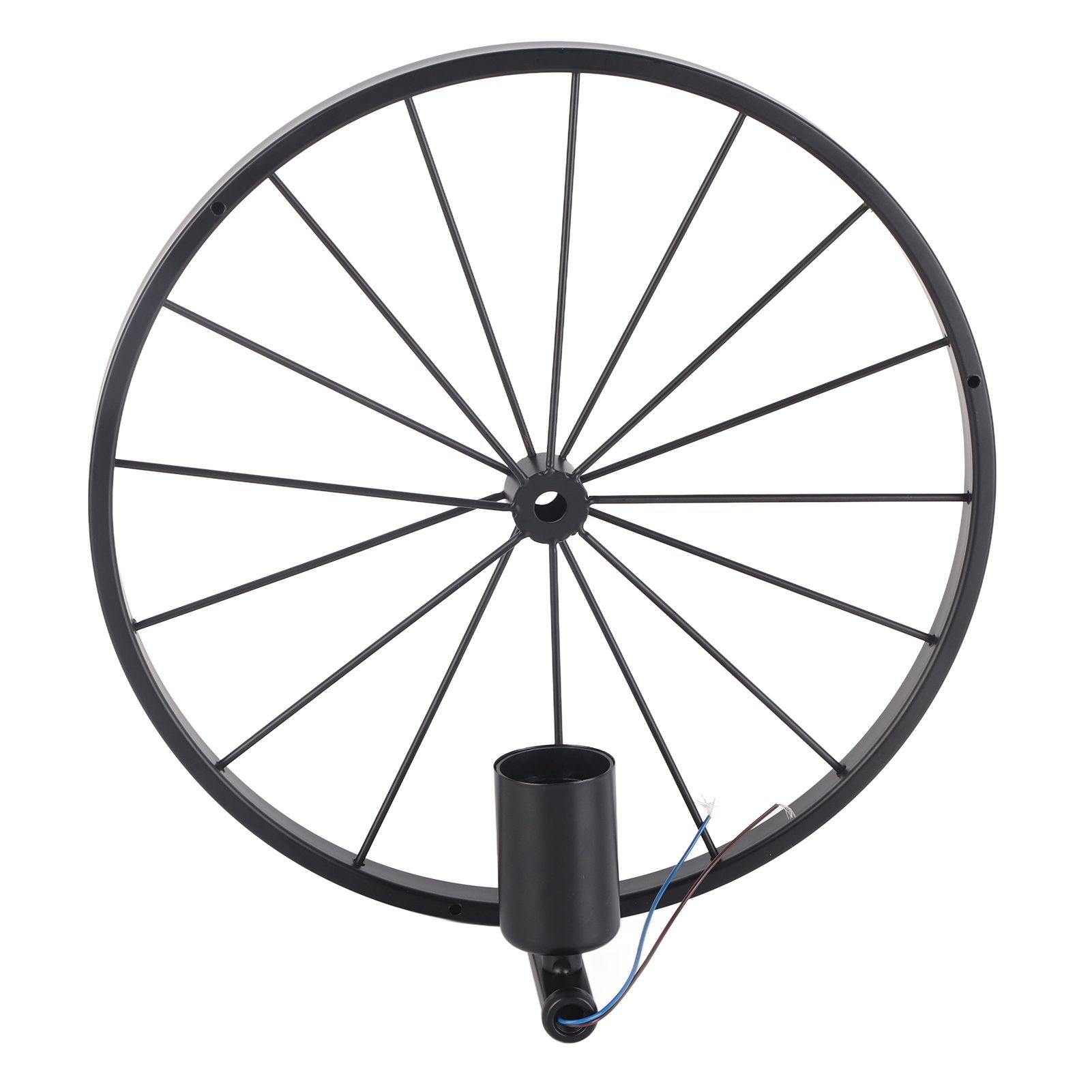 Wall Lamp Decorative Wheel Light Retro Industrial Style Iron for Balcony view 7