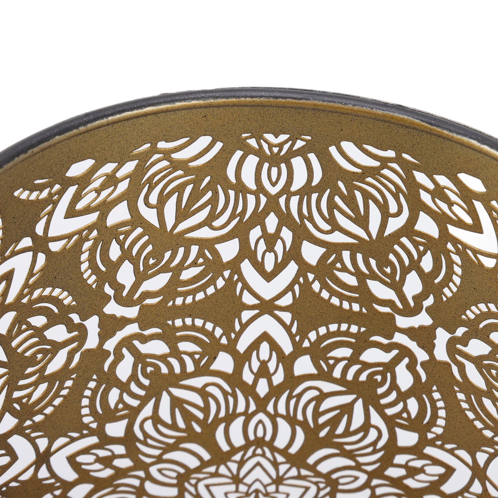 Lamp Shade Hollow Carving Metal Cylindrical Circular Pattern E27 E26 view 13