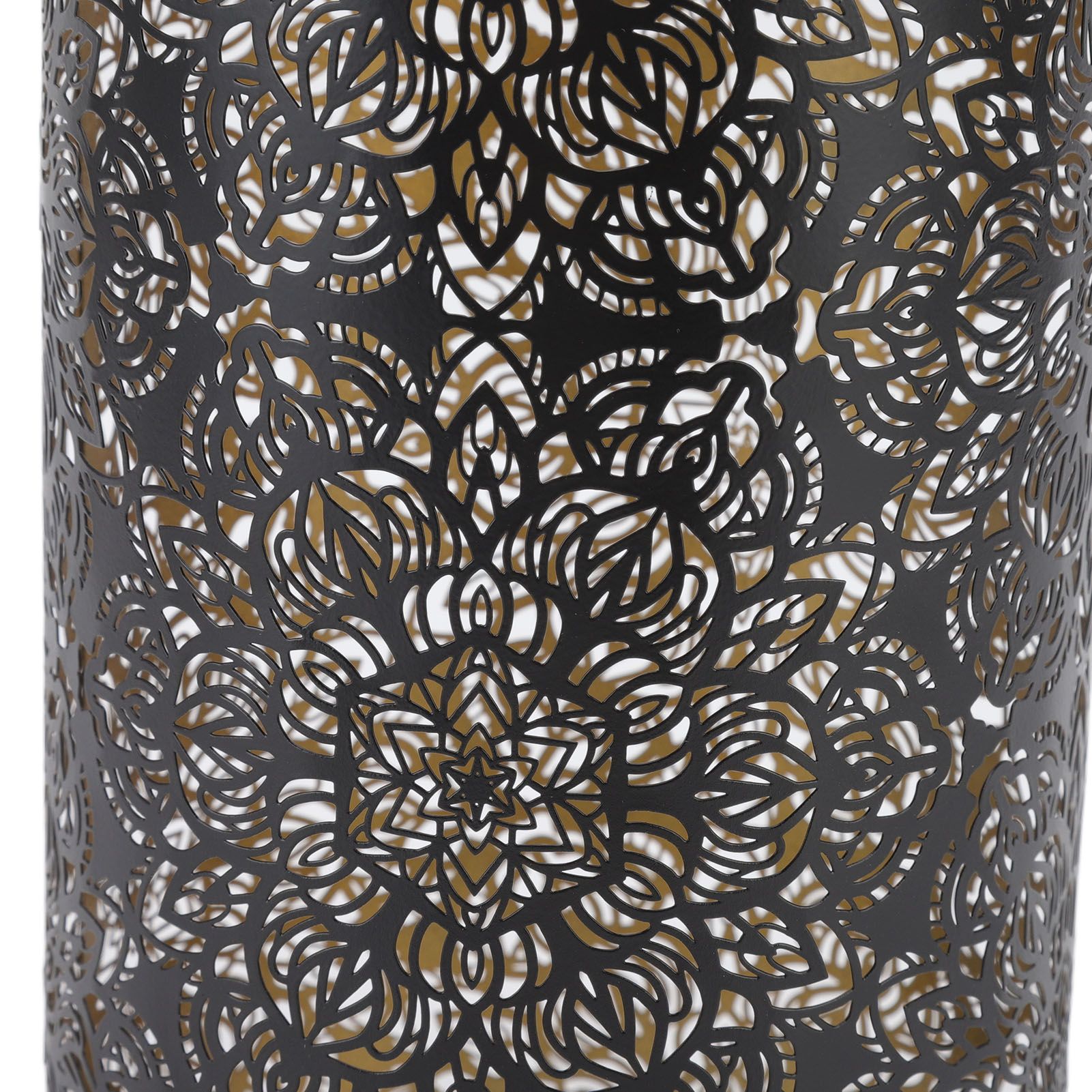 Lamp Shade Hollow Carving Metal Cylindrical Circular Pattern E27 E26 view 14