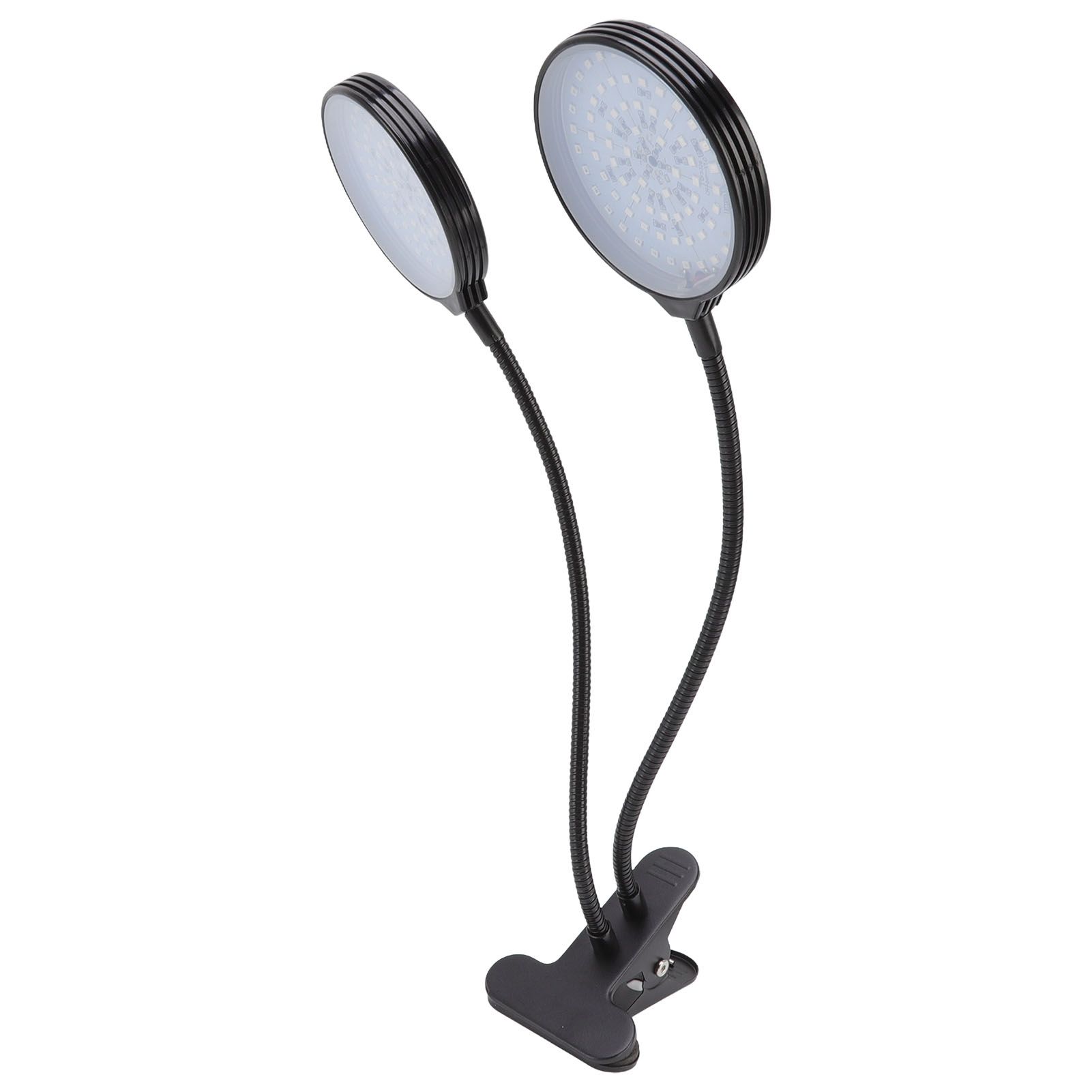 30W Double Head LED Plant Growing Lights Clip On 5 Level Brightness Grow Lamp view 7