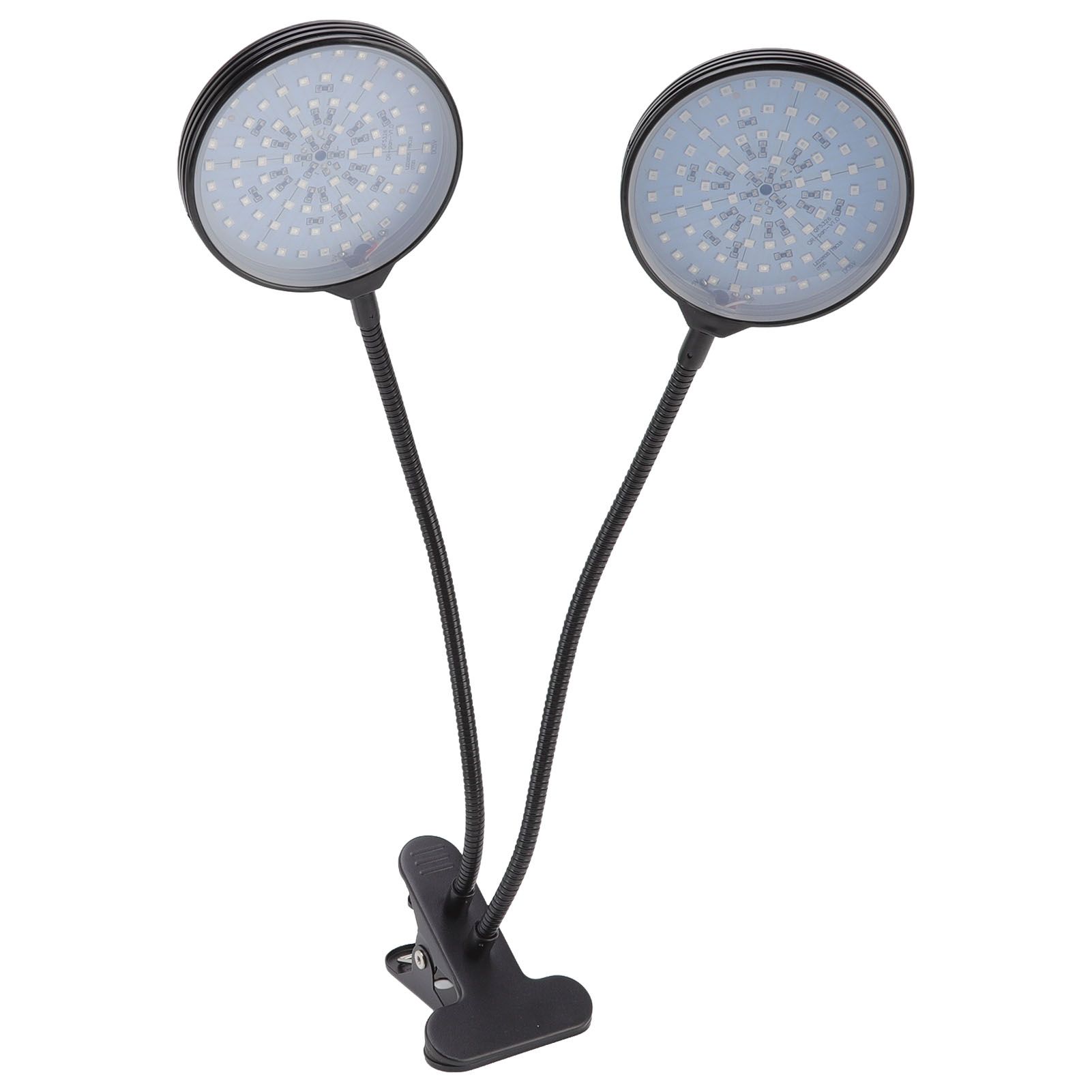30W Double Head LED Plant Growing Lights Clip On 5 Level Brightness Grow Lamp view 8