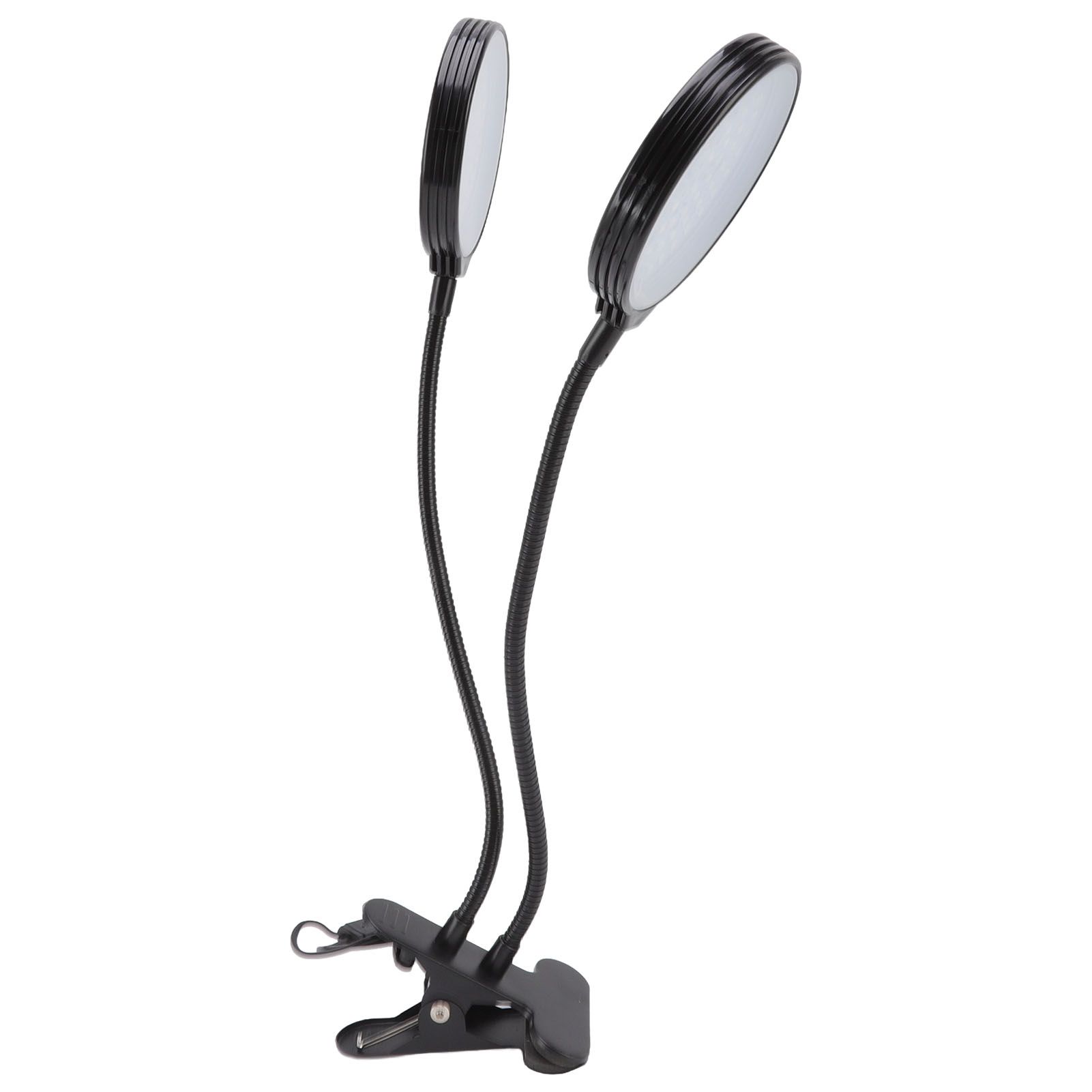 30W Double Head LED Plant Growing Lights Clip On 5 Level Brightness Grow Lamp view 9