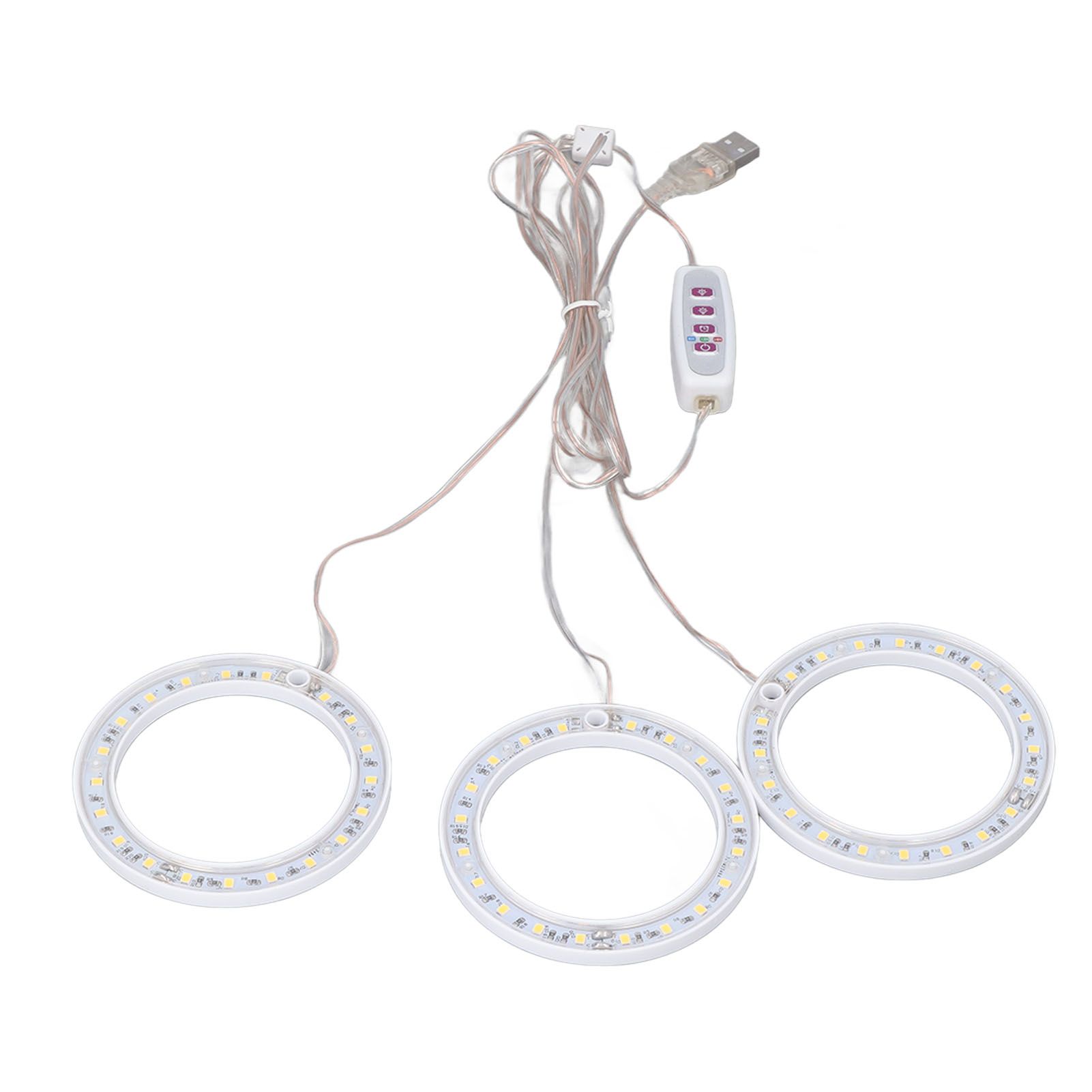 LED Plant Grow Lights Full Spectrum USB Growing Light Timing 5 Level Dimming view 4