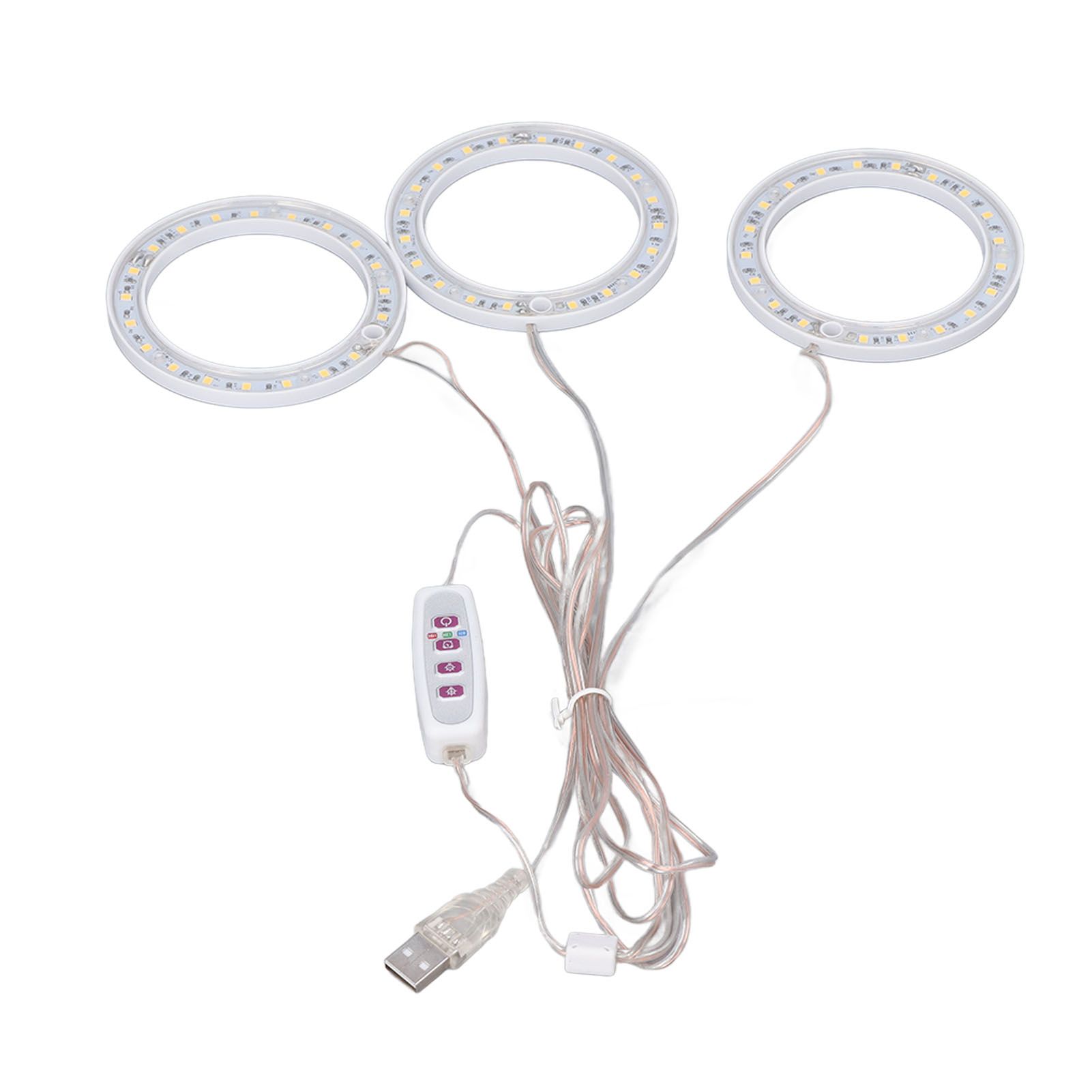 LED Plant Grow Lights Full Spectrum USB Growing Light Timing 5 Level Dimming view 5