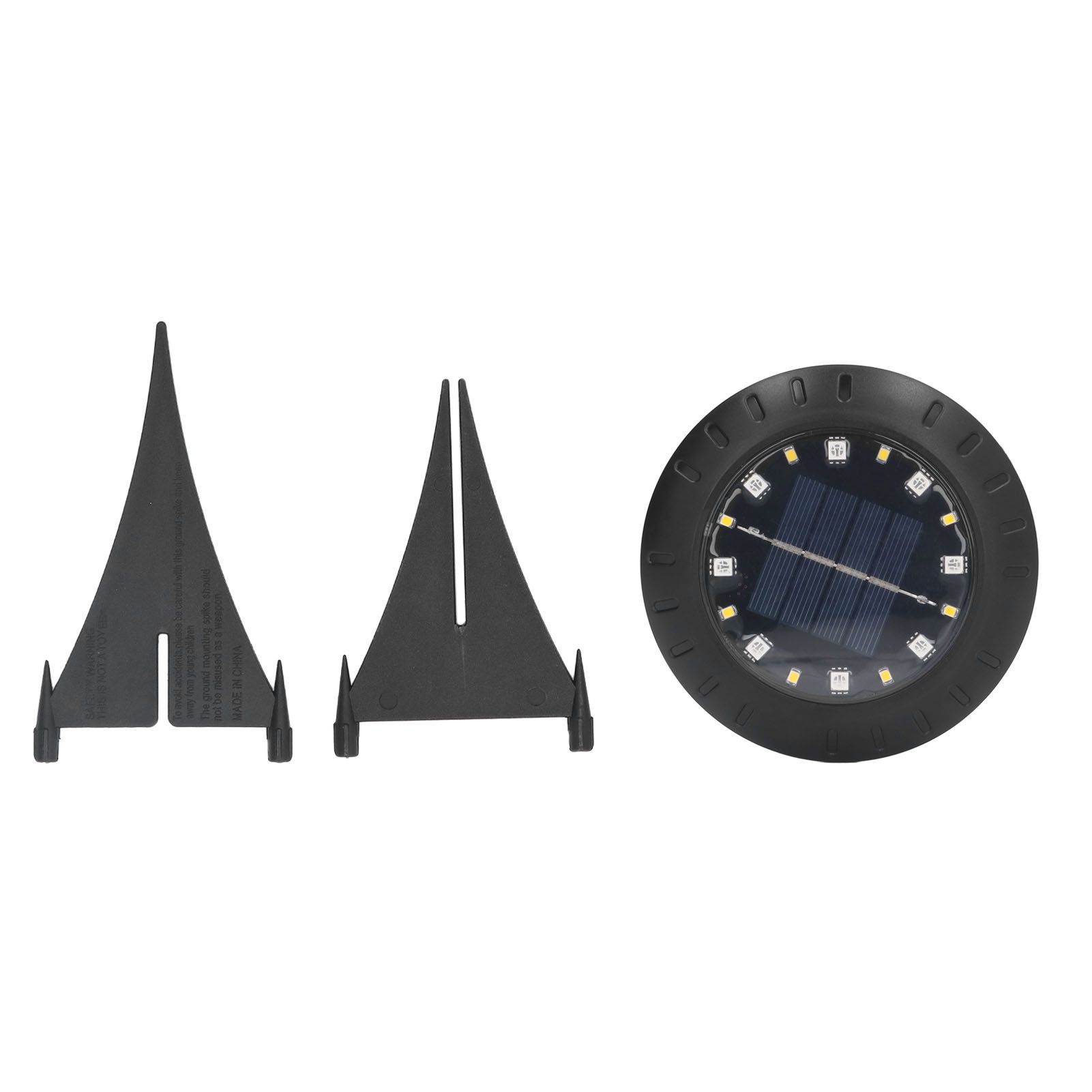 Solar Ground Lights Automatic Charging RGB LED Lamp Beads IP67 Waterproof Warm view 10