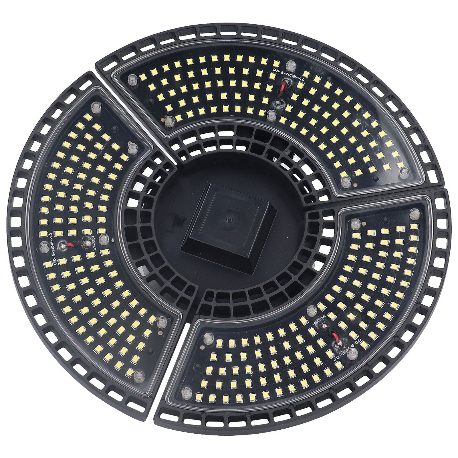 LED Bay Light 60W Waterproof 288 Lamp Beads Foldable 3 Leaf E26 E27 Garage view 8