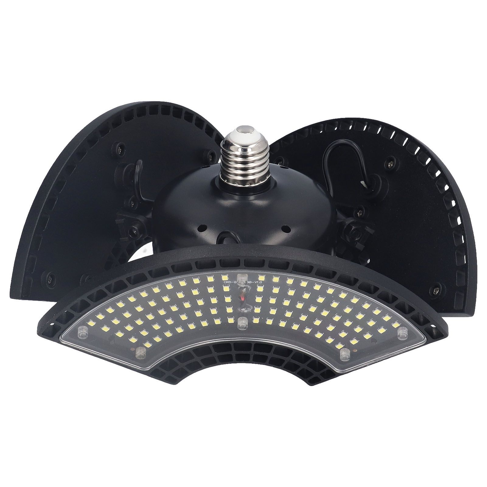 LED Bay Light 60W Waterproof 288 Lamp Beads Foldable 3 Leaf E26 E27 Garage view 9