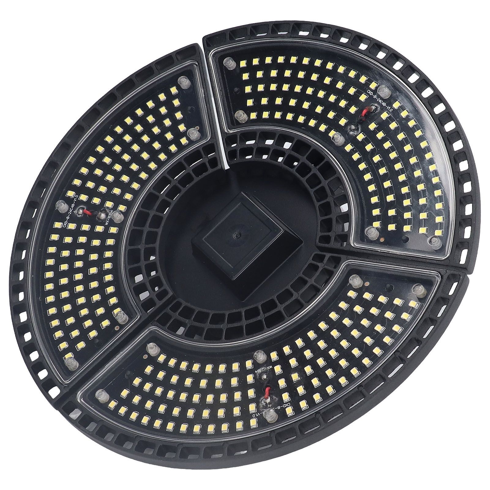 LED Bay Light 60W Waterproof 288 Lamp Beads Foldable 3 Leaf E26 E27 Garage view 10