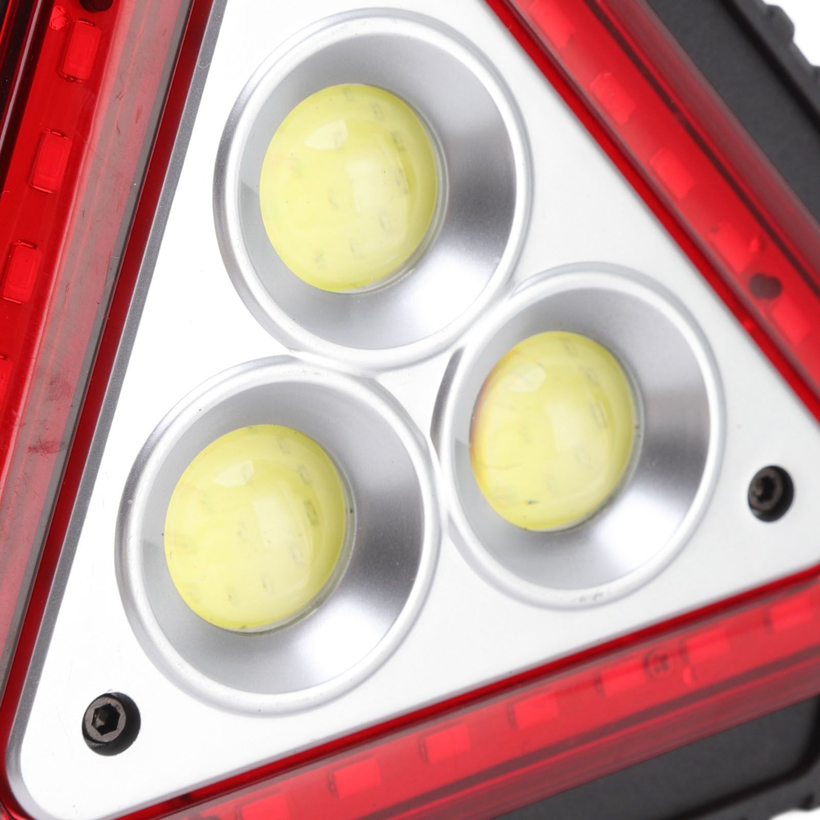 COB Work Light Triangle Multifunctional Warning Red Floodlight USB Charging view 13