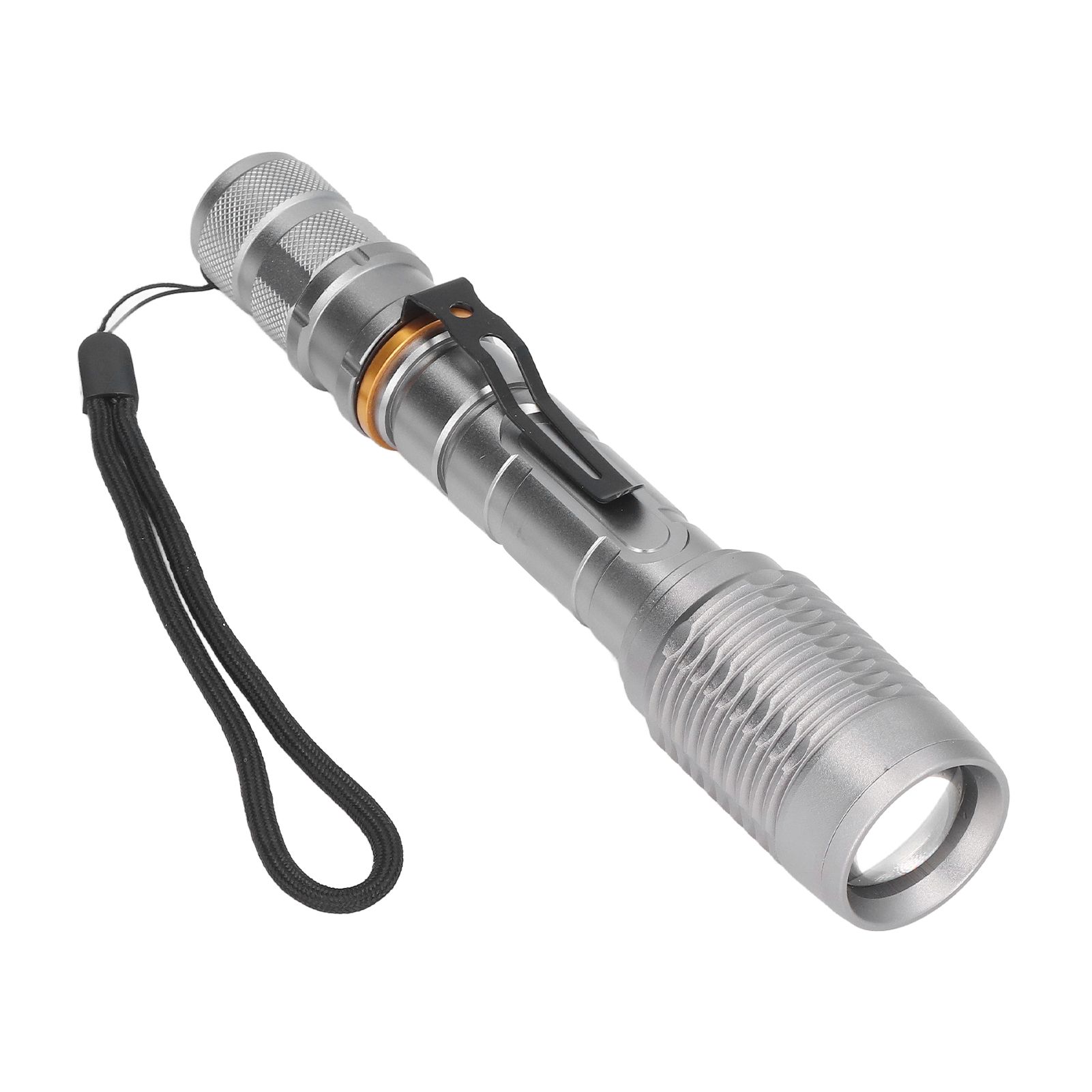 Telescopic Zoomable Flashlight 5 Lighting Modes 5000LM Waterproof Bright view 8