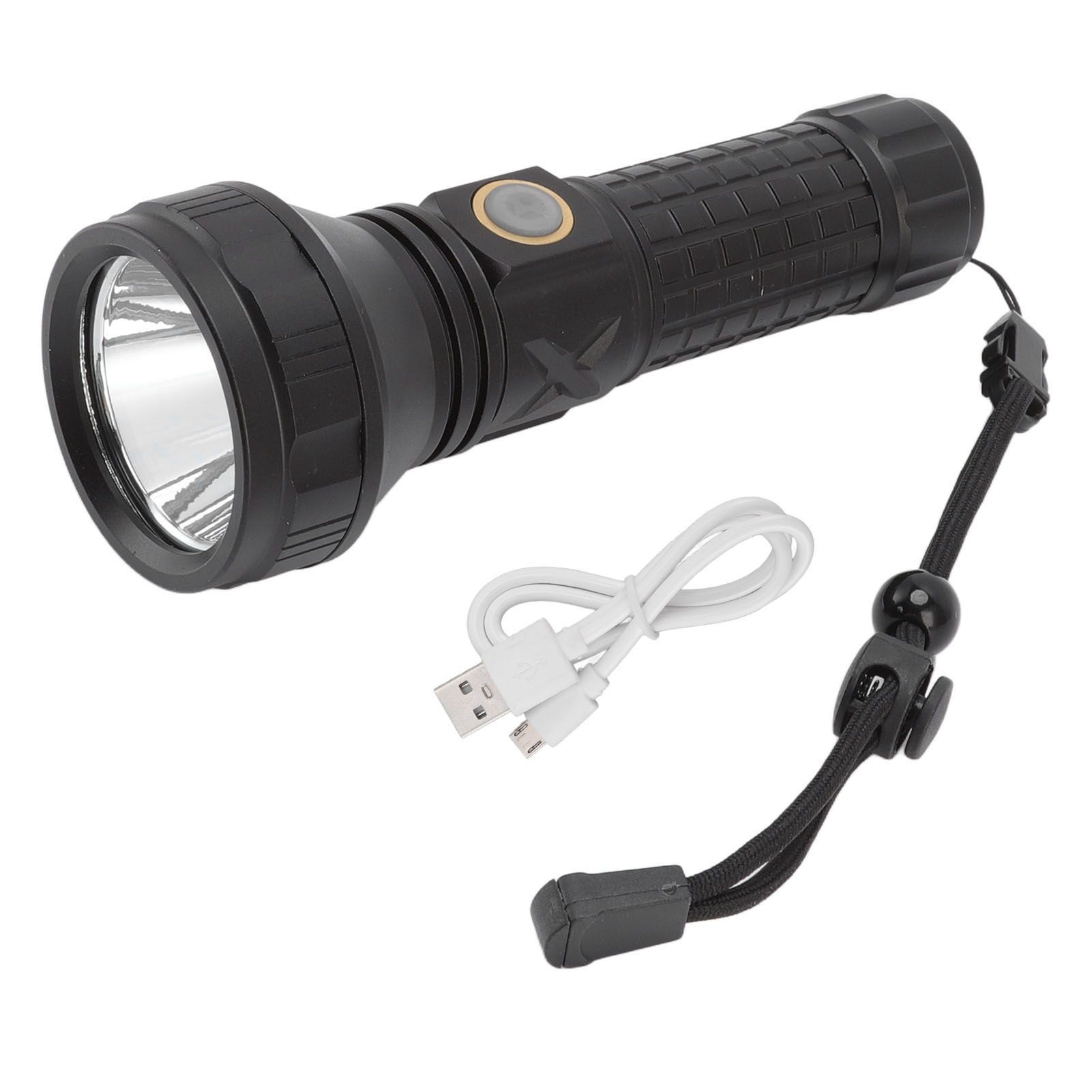 Flashlight Aluminum Alloy 8000lm Three Light Modes Waterproof Flashlight for — image 1
