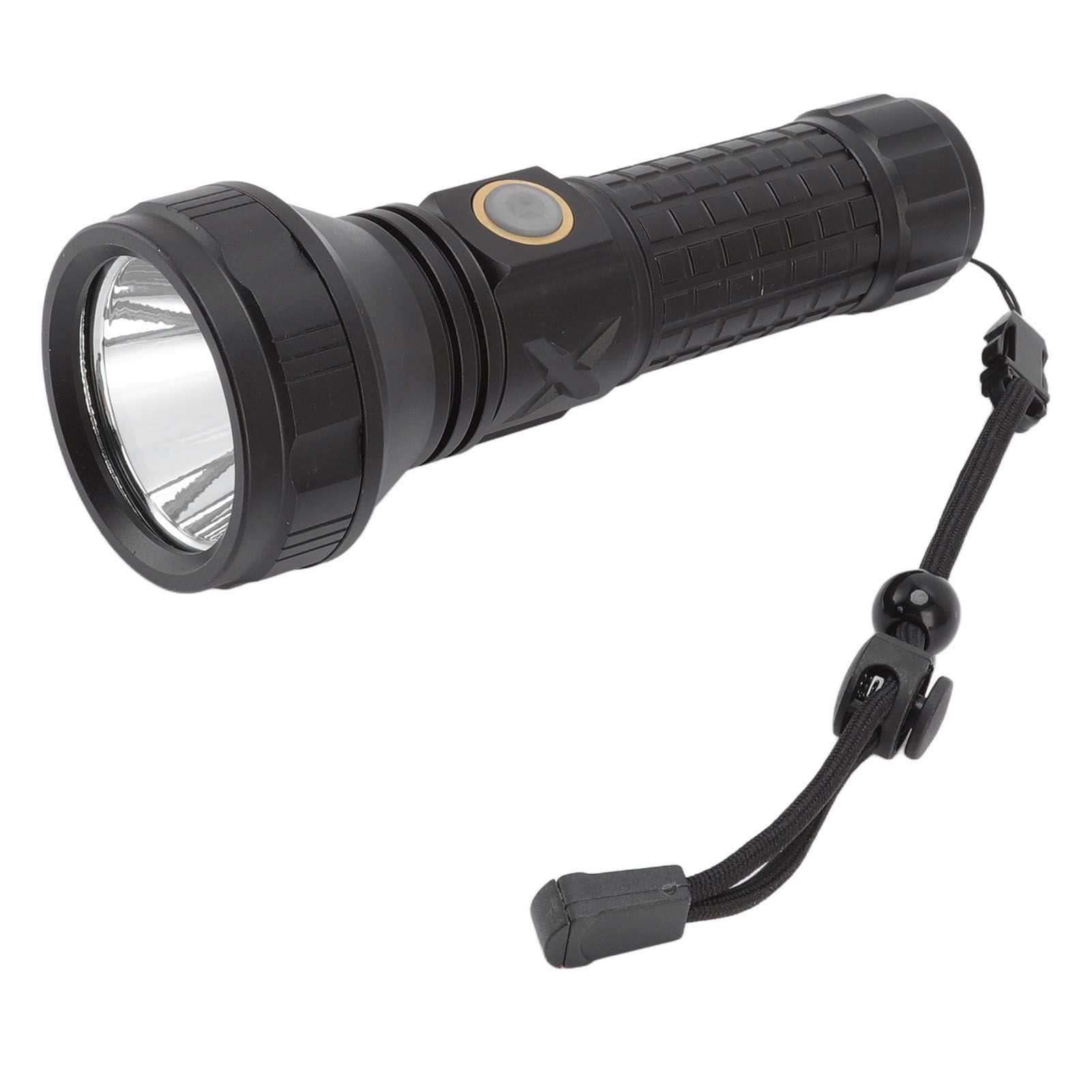 Flashlight Aluminum Alloy 8000lm Three Light Modes Waterproof Flashlight for view 2