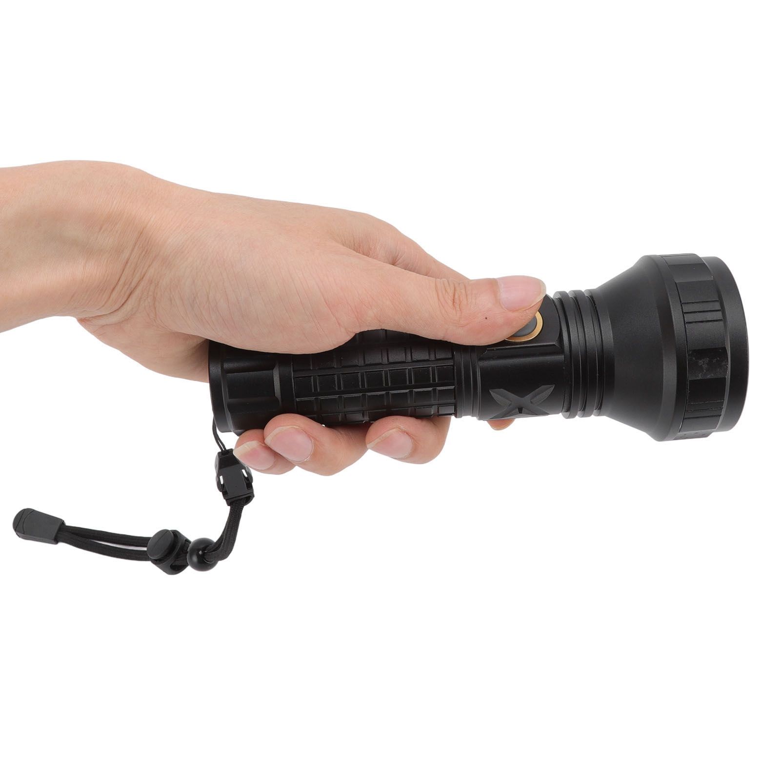 Flashlight Aluminum Alloy 8000lm Three Light Modes Waterproof Flashlight for view 10