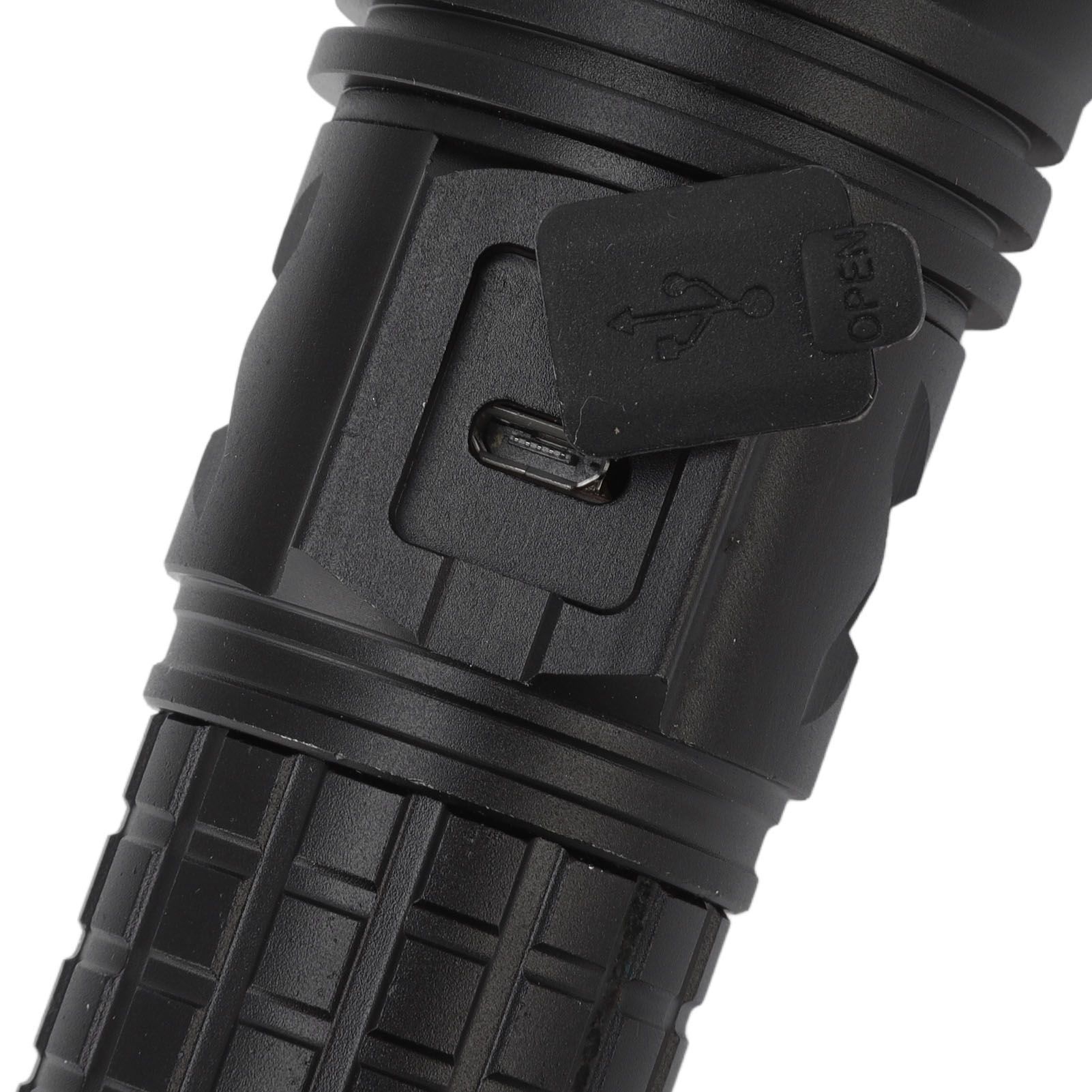Flashlight Aluminum Alloy 8000lm Three Light Modes Waterproof Flashlight for view 15
