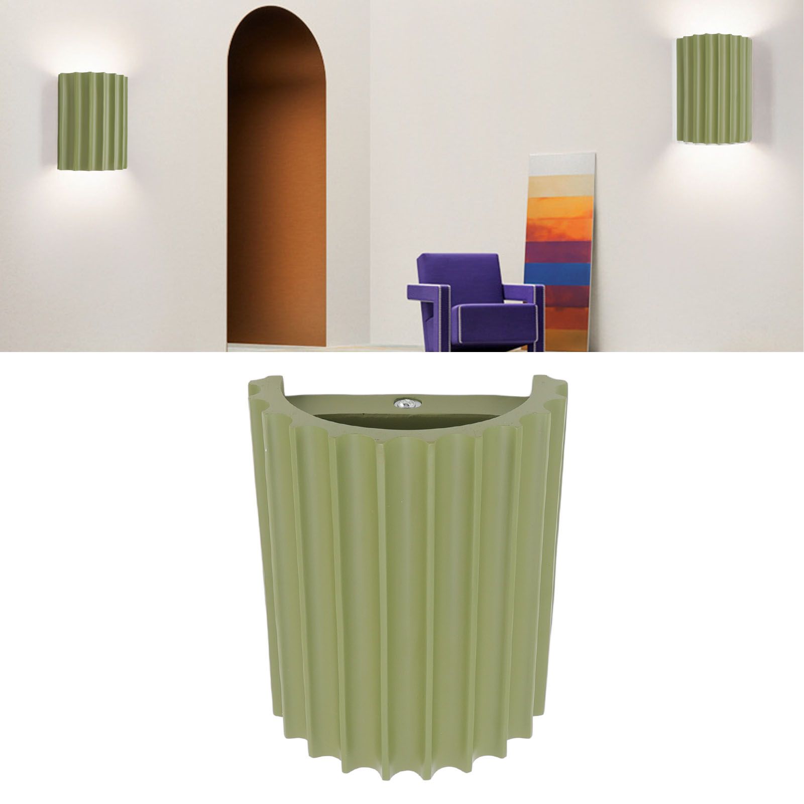 LED Wall Light G9 Lamp Holders Simple Beautiful Decorative Wall Lamp for view 12