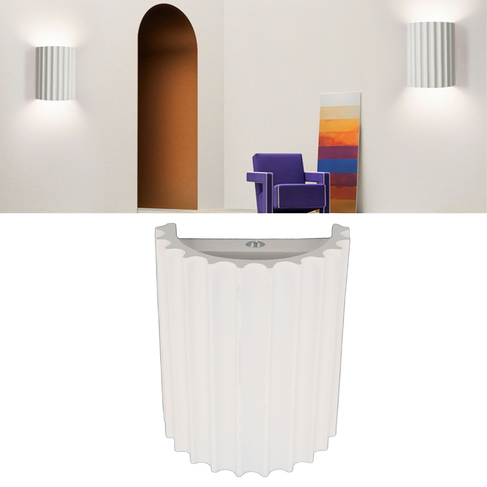 LED Wall Light G9 Lamp Holders Simple Beautiful Decorative Wall Lamp for view 12