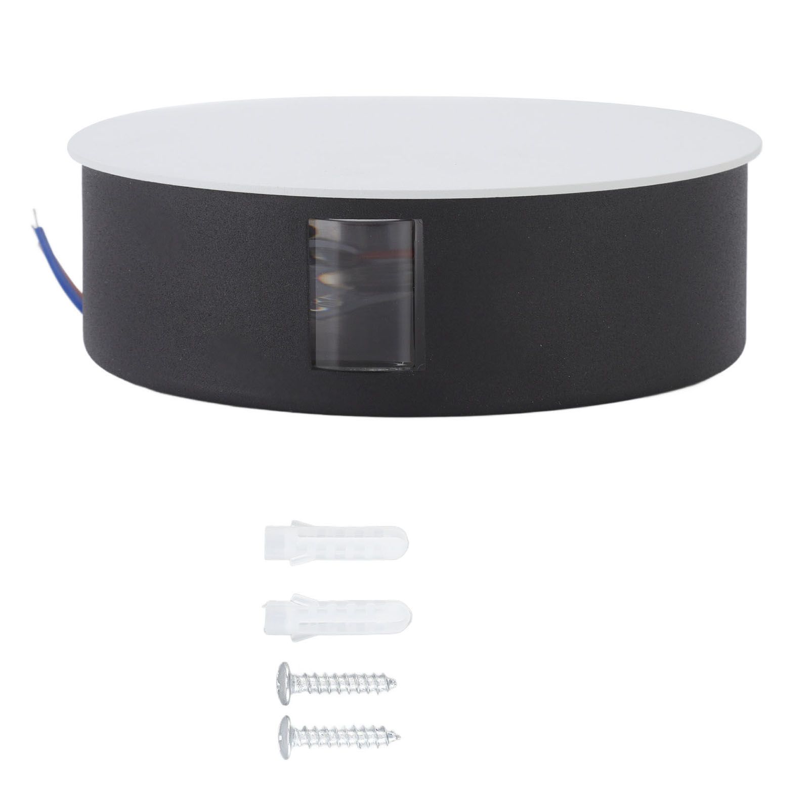 Wall Light Round Shape Aluminum Alloy 3 Beams Modern Wall Sconce Lamp for