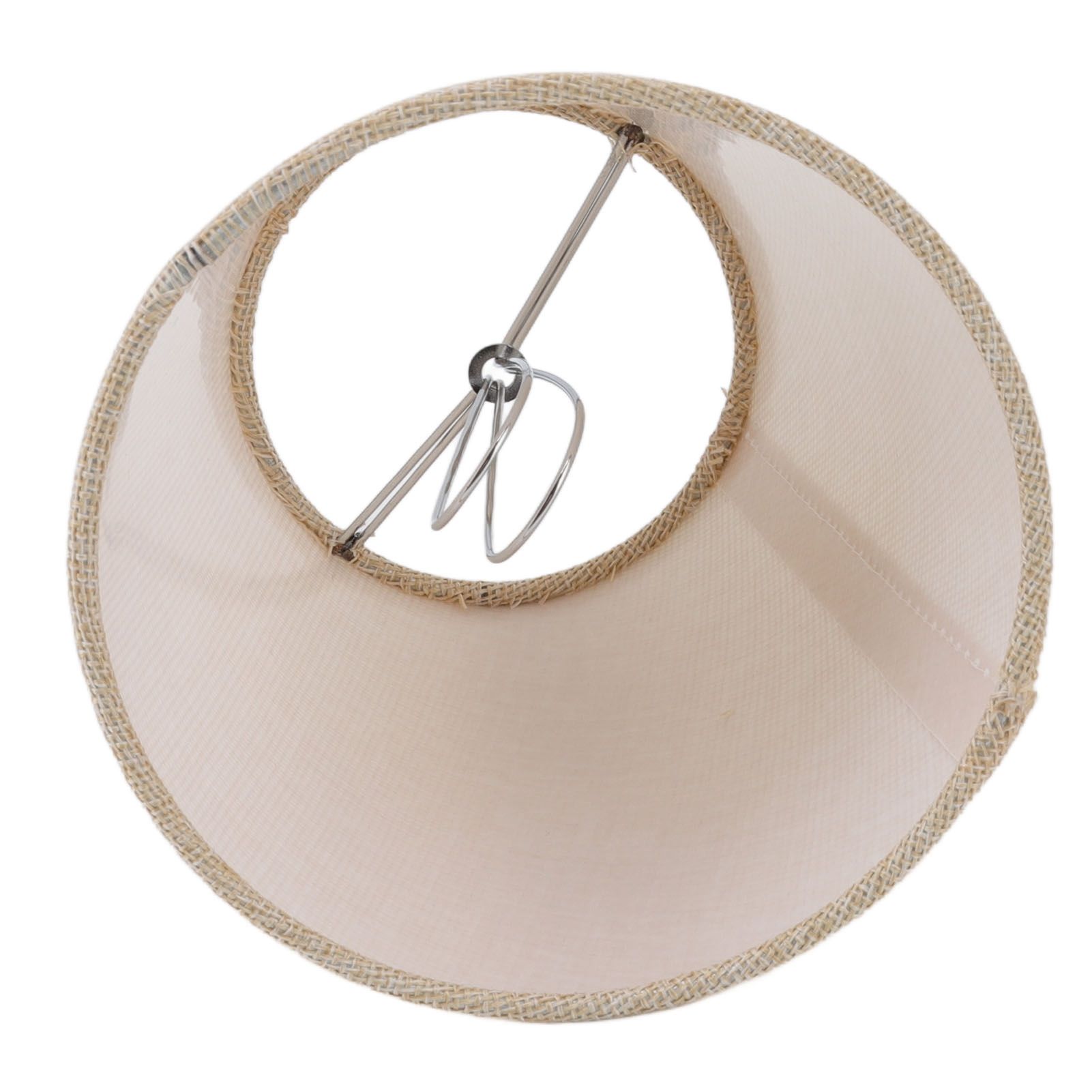 6PCS Linen Fabric Lamp Shade Cover Cylindrical Lampshade with Iron Support for view 13