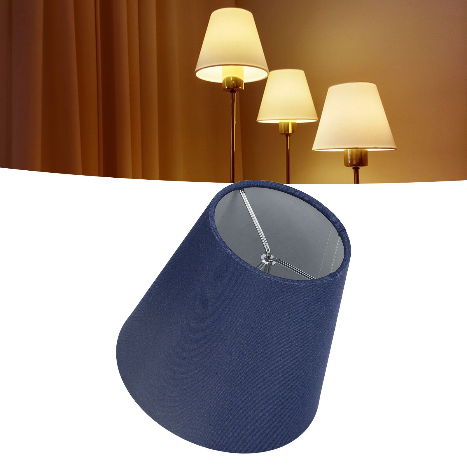 6PCS Fabric Lampshade Modern Simple Good Light Transmission Table Lamp Shade view 11