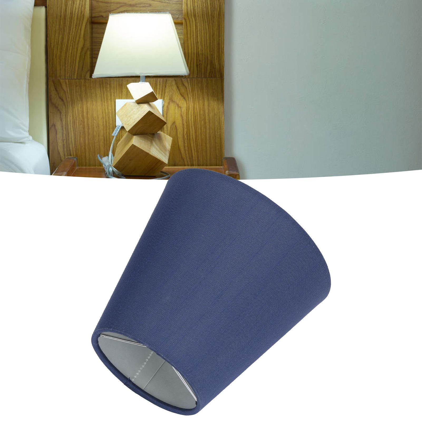 6PCS Fabric Lampshade Modern Simple Good Light Transmission Table Lamp Shade view 12