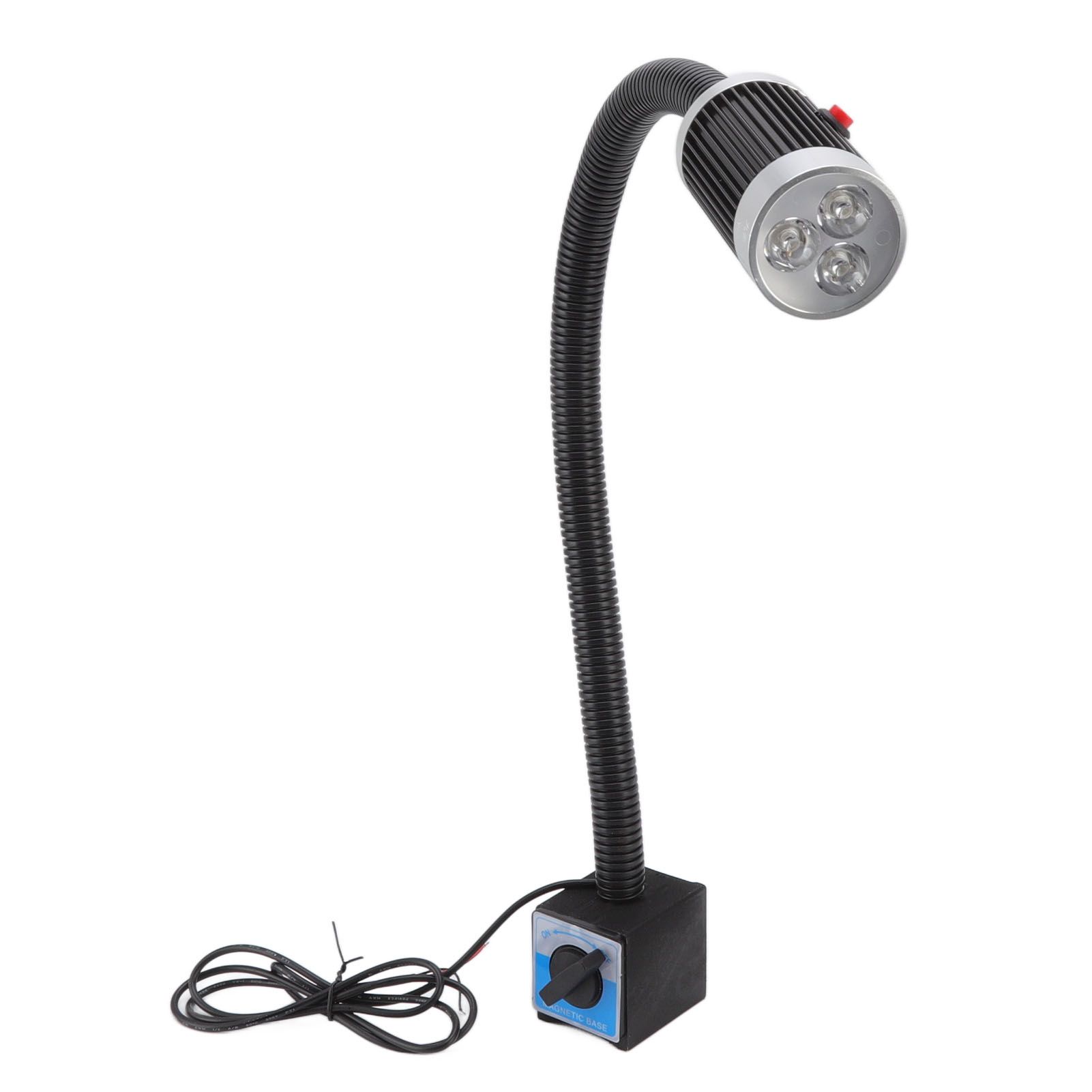 Magnetic Work Light 9W 24V LED Flexible Gooseneck Rustproof Aluminium Magnetic